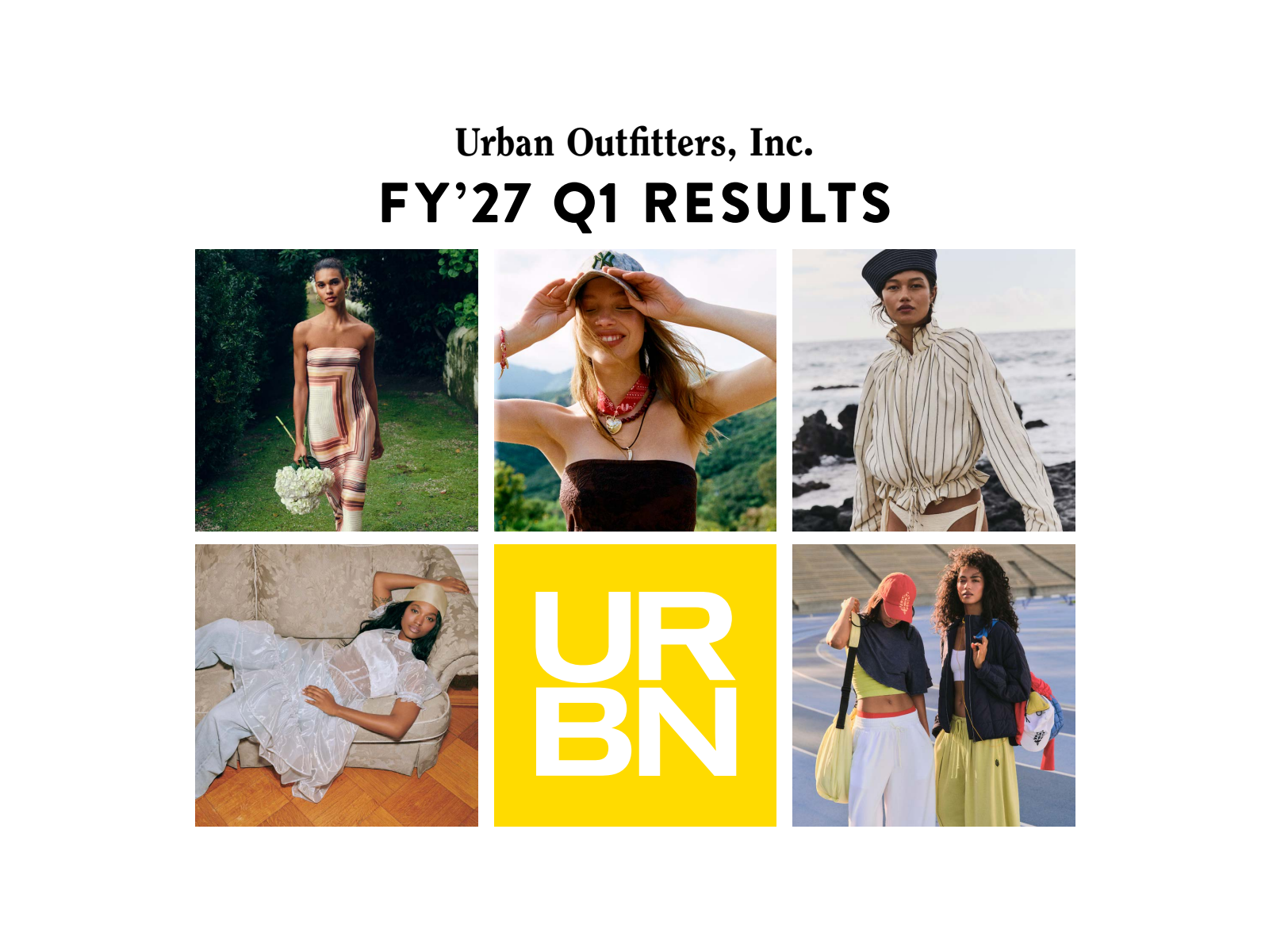 Urban Outfitters' Q1 2027 Slide Deck