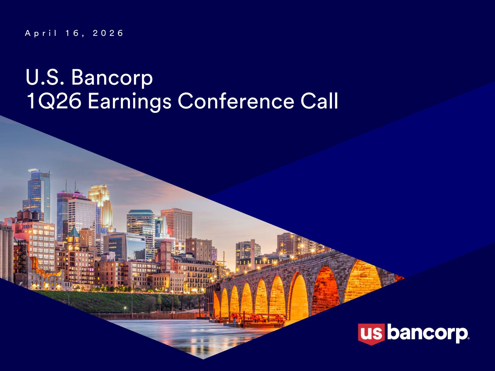U.S. Bancorp's Q1 2026 Slide Deck
