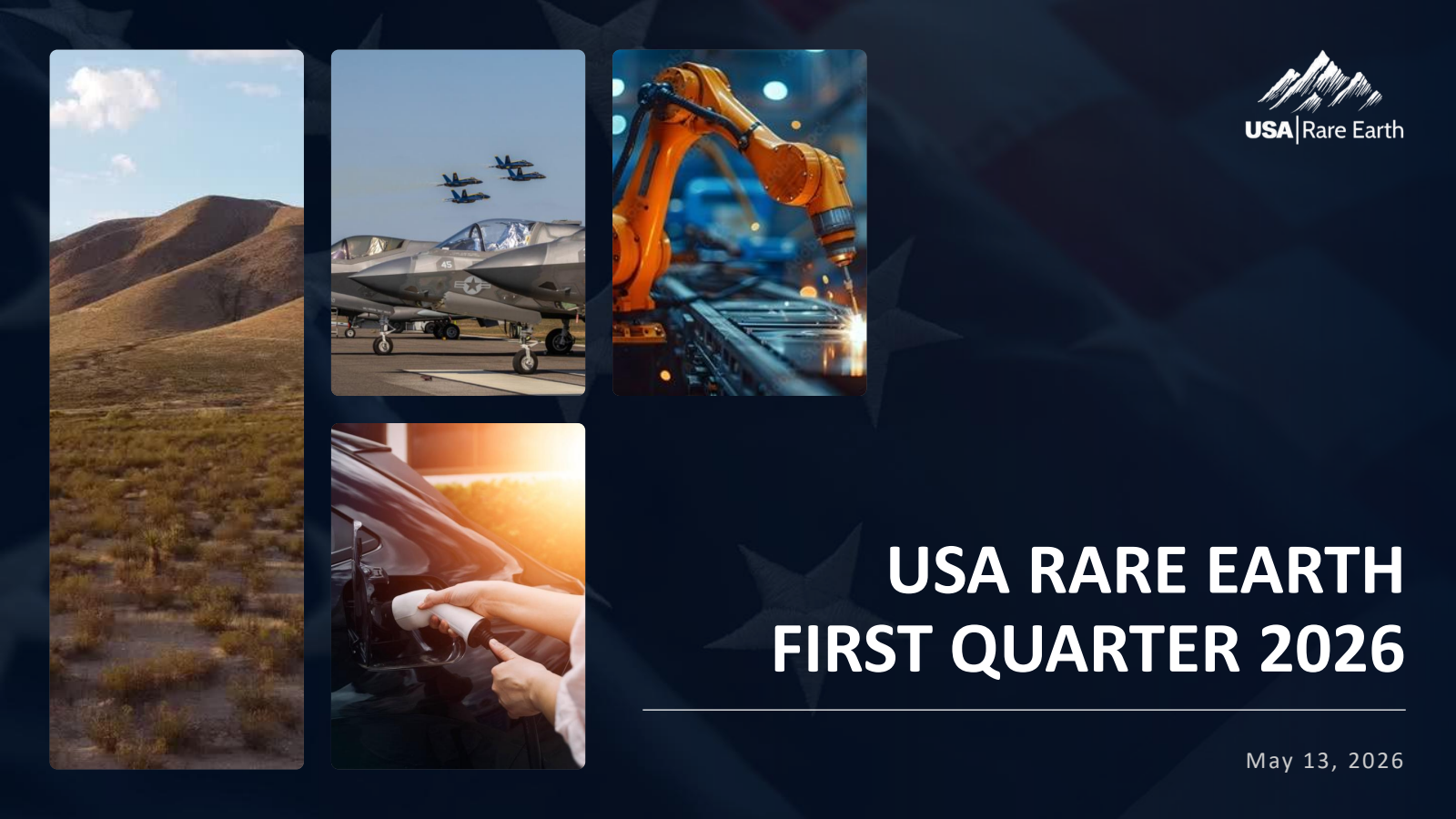 USA Rare Earth's Q1 2026 Slide Deck