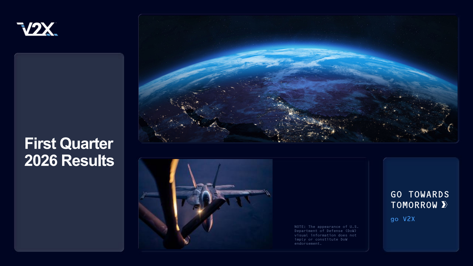 V2X's Q1 2026 Slide Deck