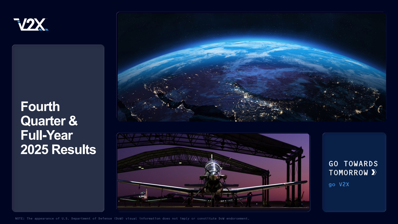 V2X's Q4 2025 Slide Deck