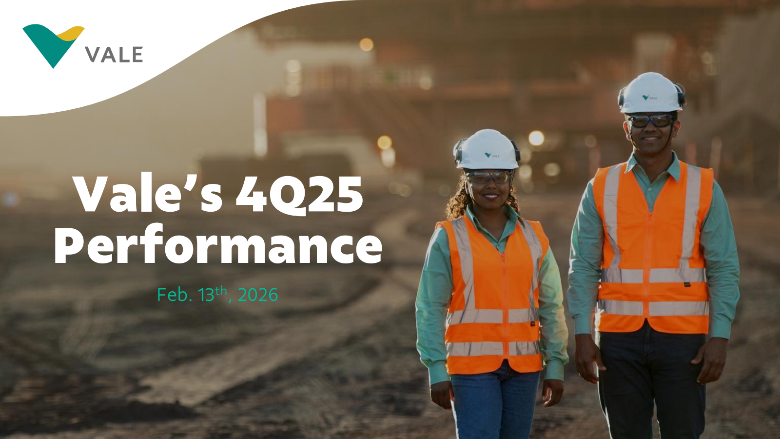 Vale's Q4 2025 Slide Deck