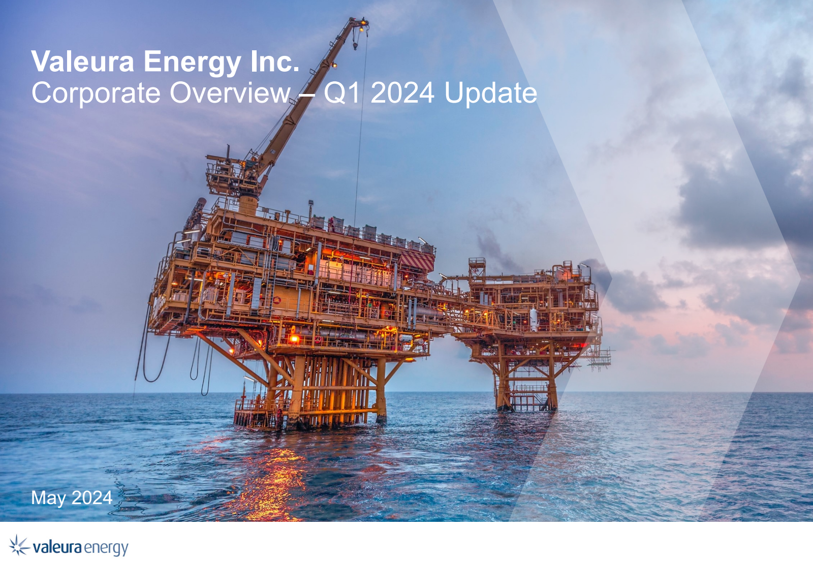 Valeura Energy's Q1 & AGM 2024 Slide Deck