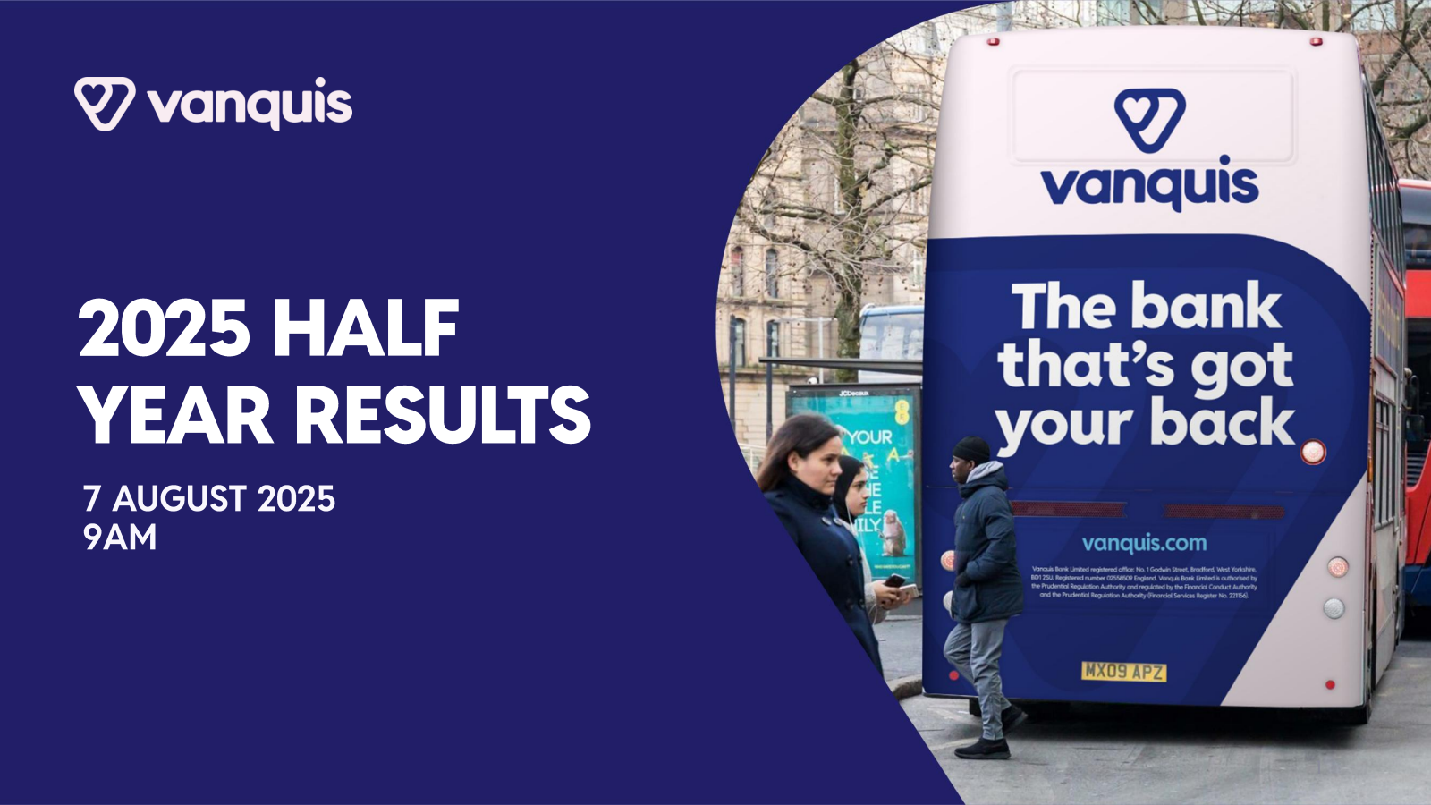 Vanquis Banking Group's H1 2025 Slide Deck