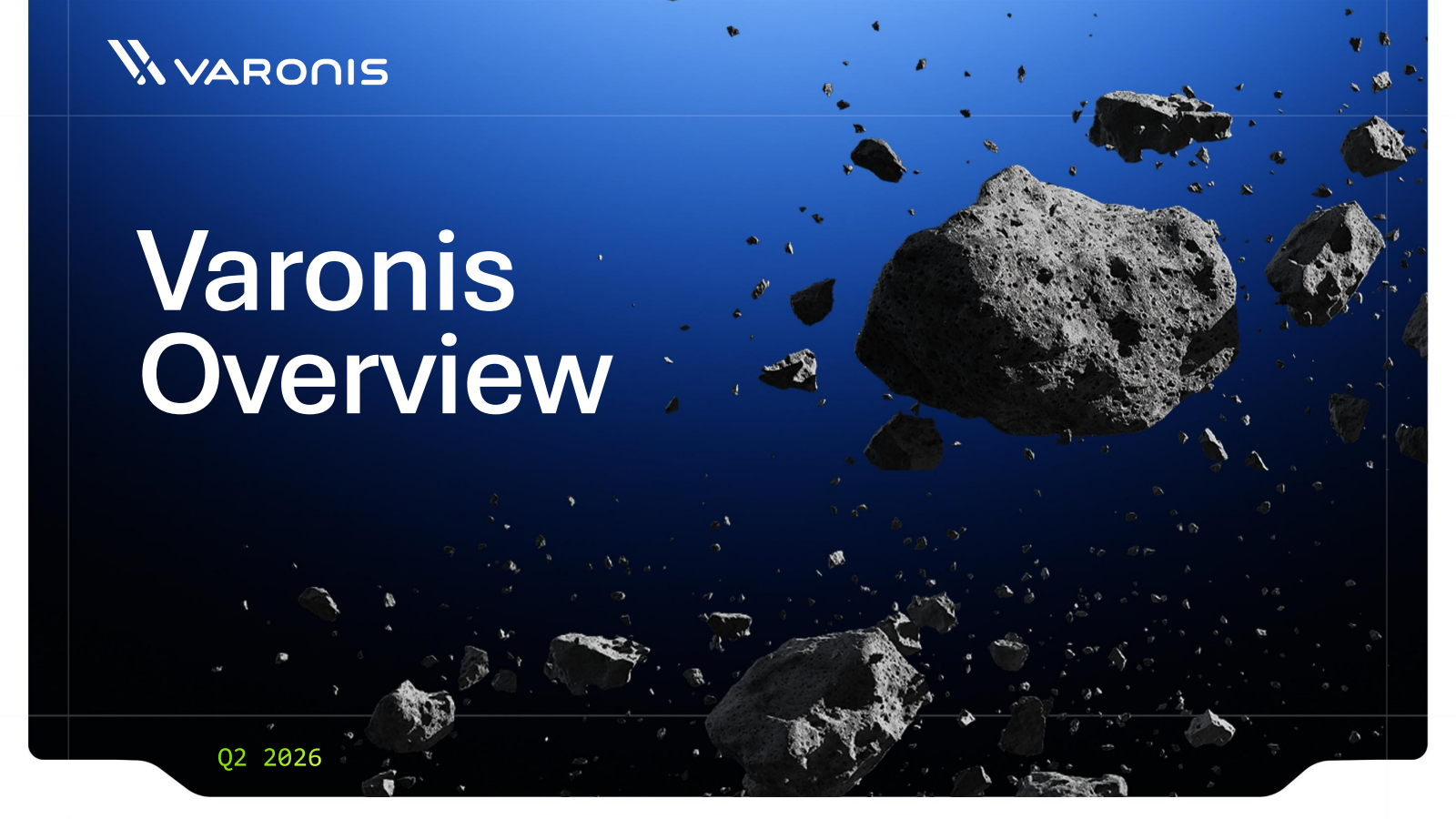 Varonis Systems' Q2 2026 Slide Deck