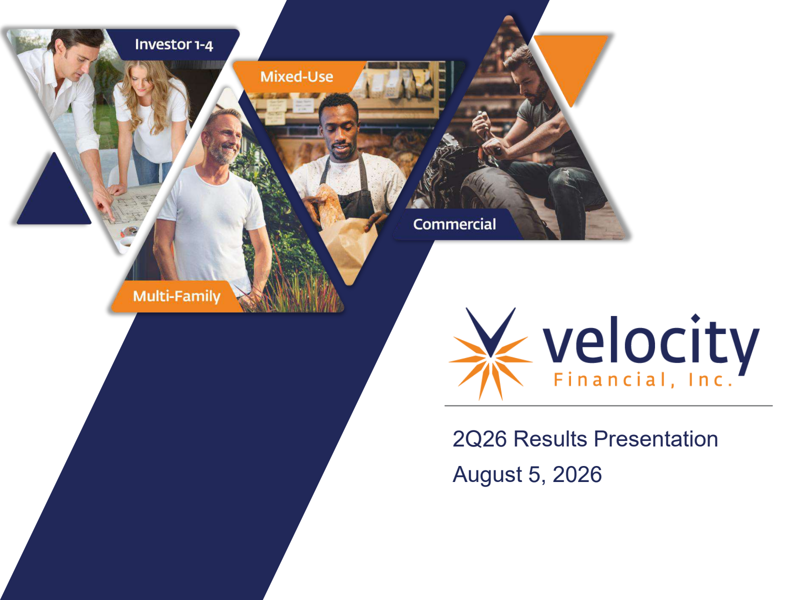 Velocity Financial's Q2 2026 Slide Deck