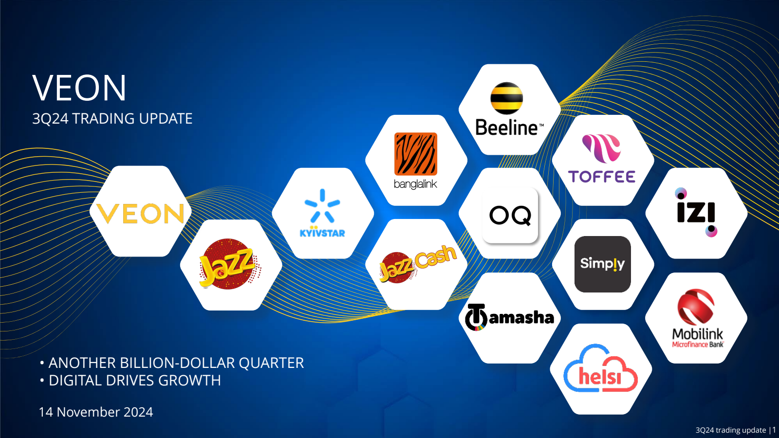 VEON's Q3 2024 Slide Deck