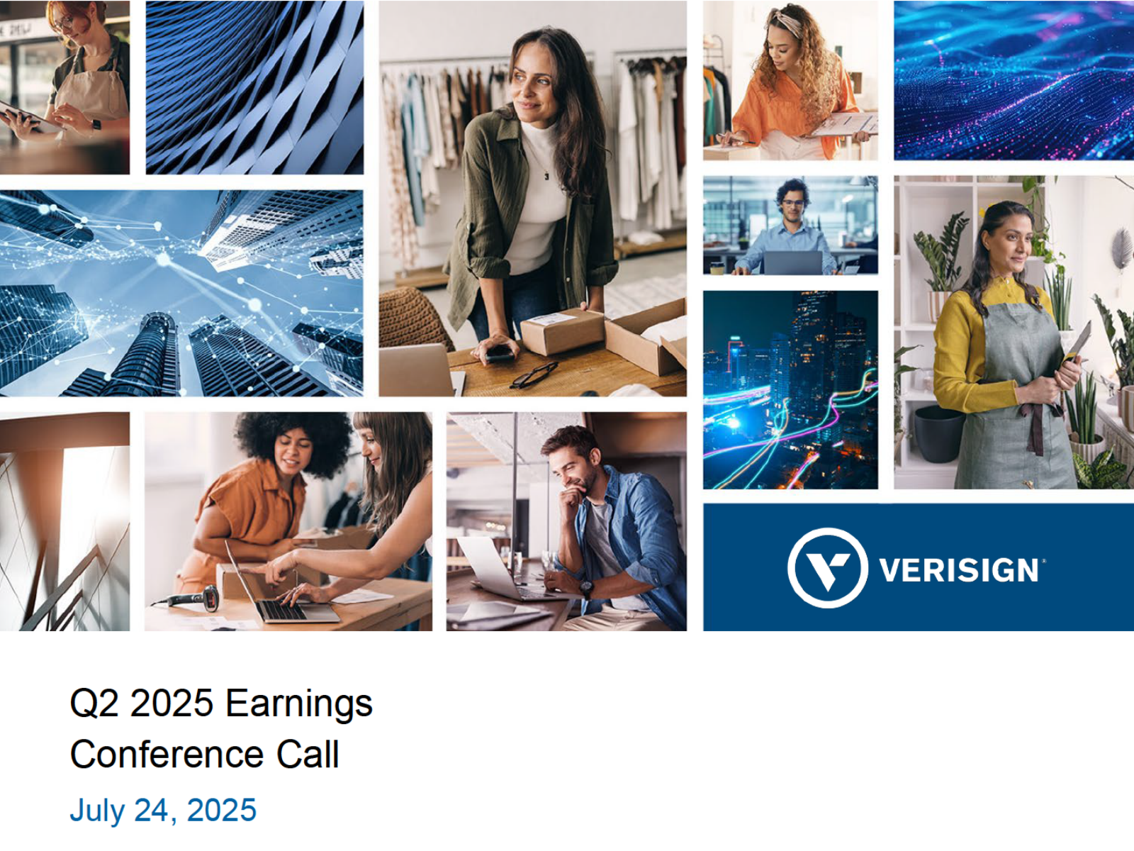 VeriSign's Q2 2025 Slide Deck