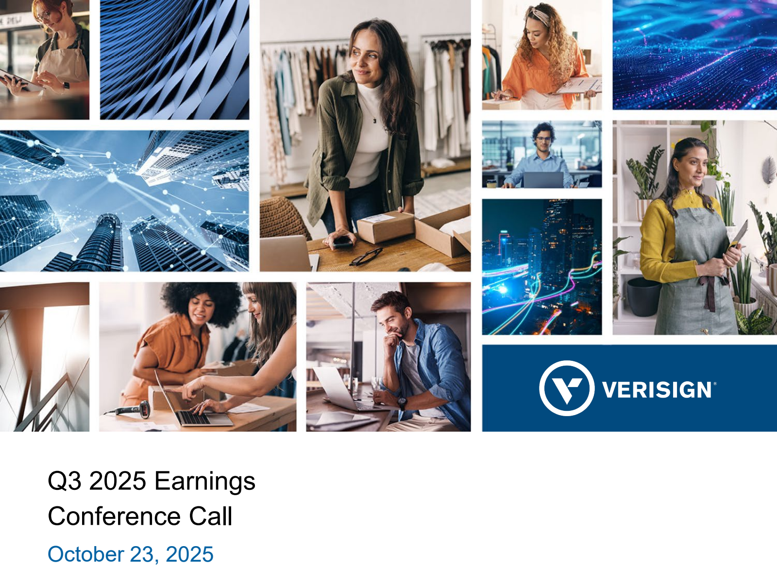 VeriSign's Q3 2025 Slide Deck