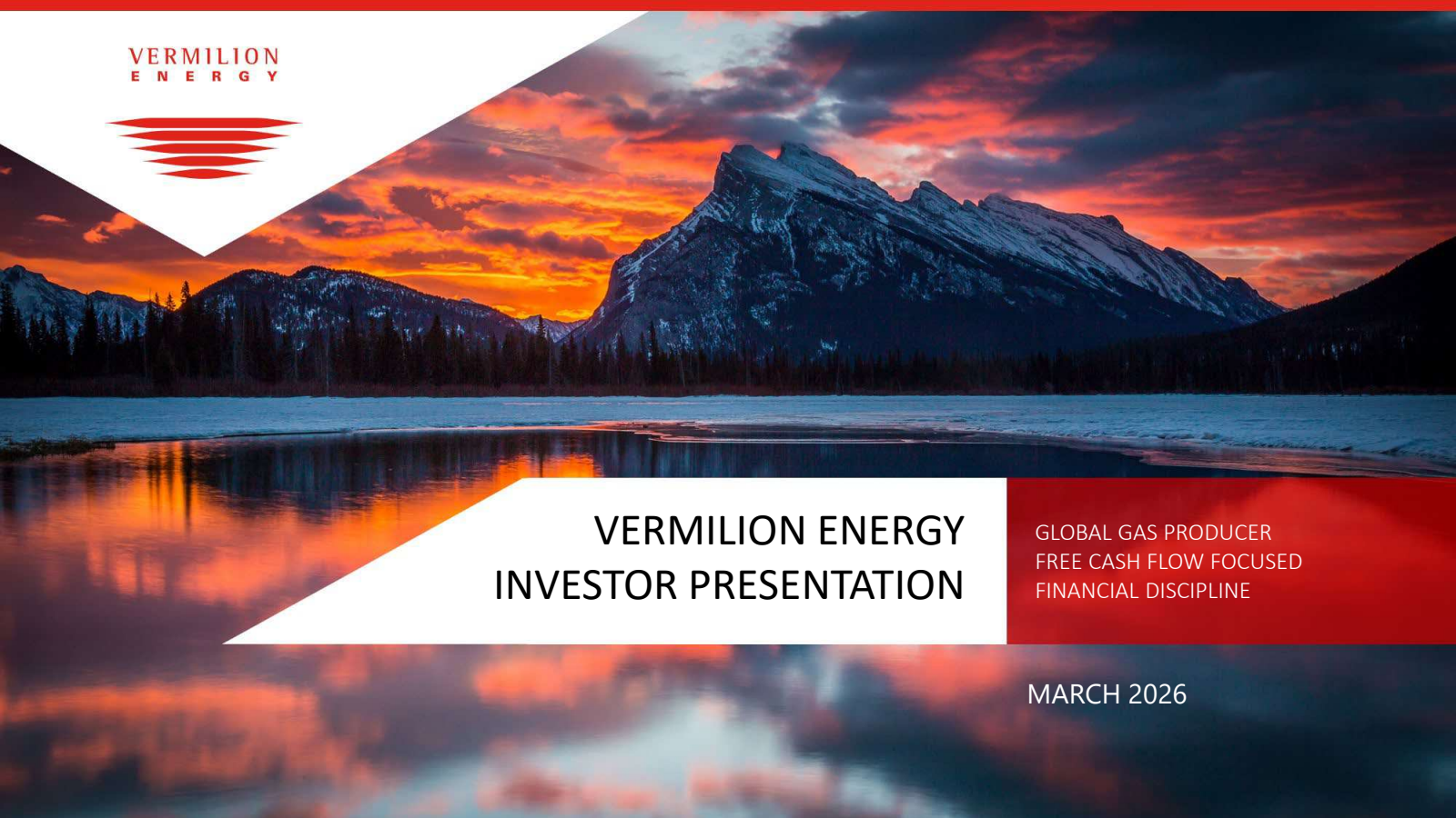 Vermilion Energy's Q4 2025 Slide Deck