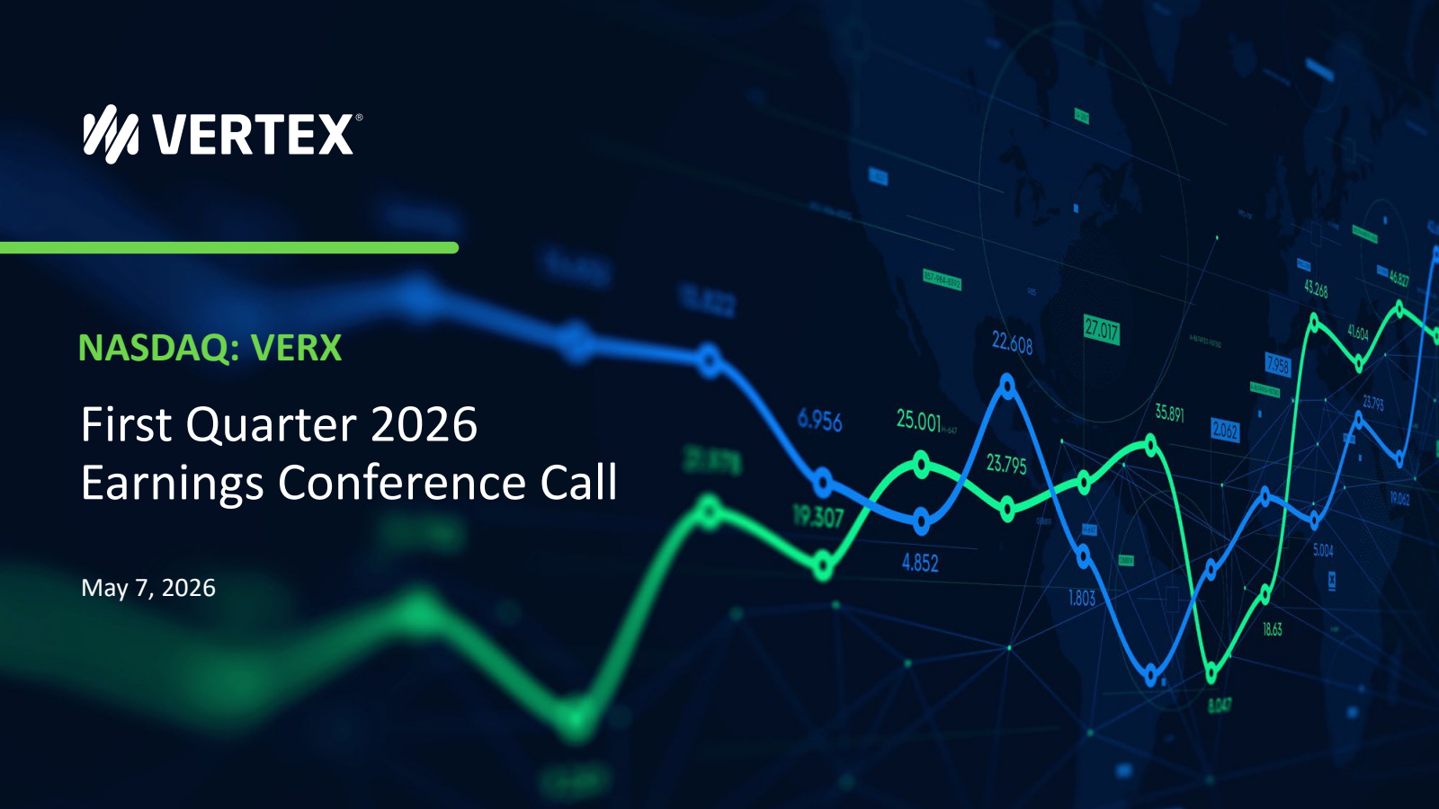 Vertex's Q1 2026 Slide Deck