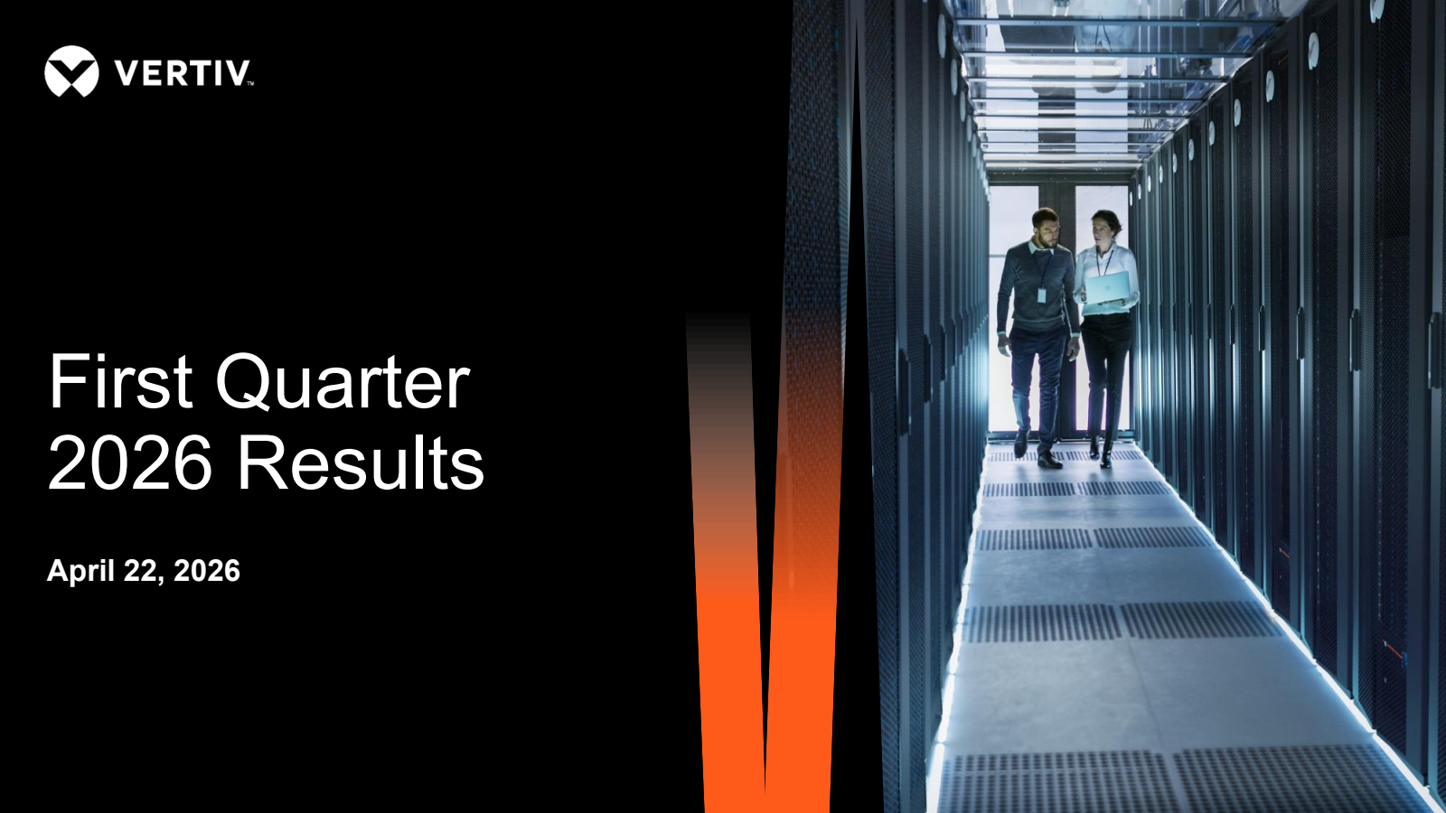 Vertiv's Q1 2026 Slide Deck