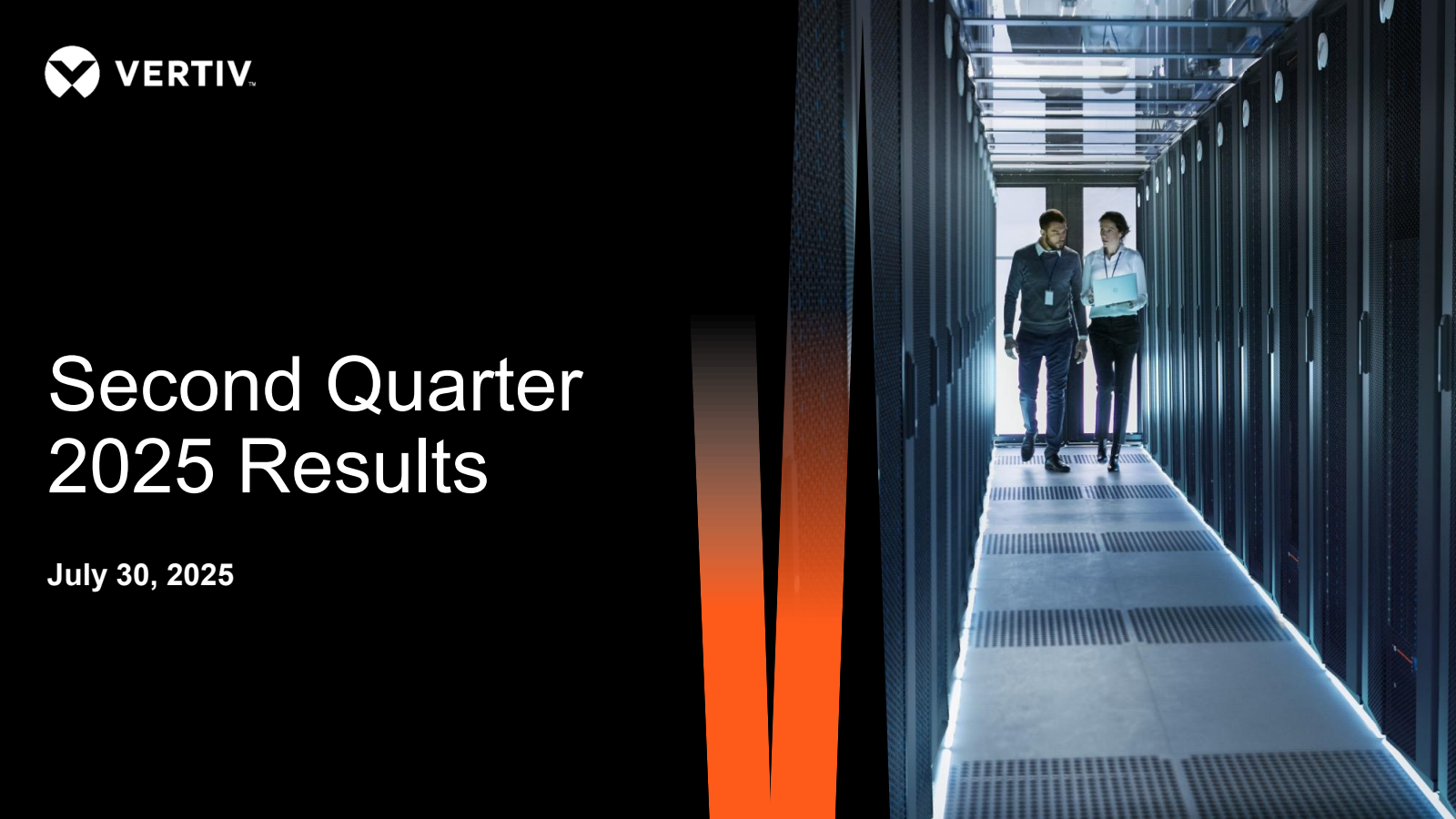 Vertiv's Q2 2025 Slide Deck
