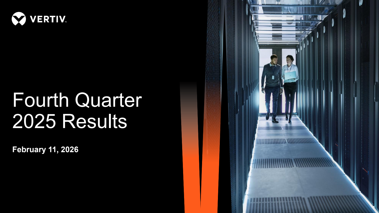 Vertiv's Q4 2025 Slide Deck