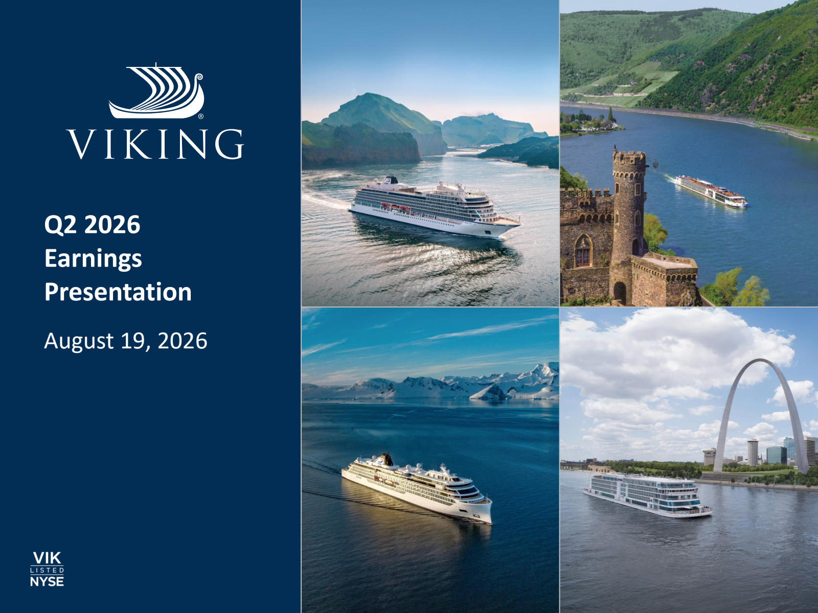 Viking's Q2 2026 Slide Deck