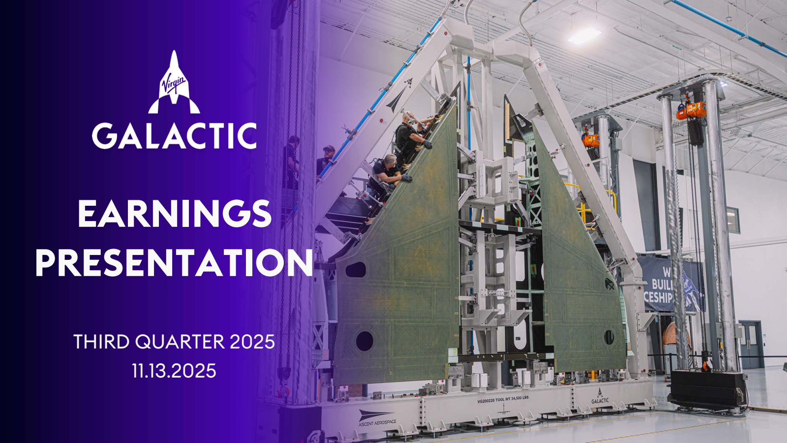 Virgin Galactic's Q3 2025 Slide Deck