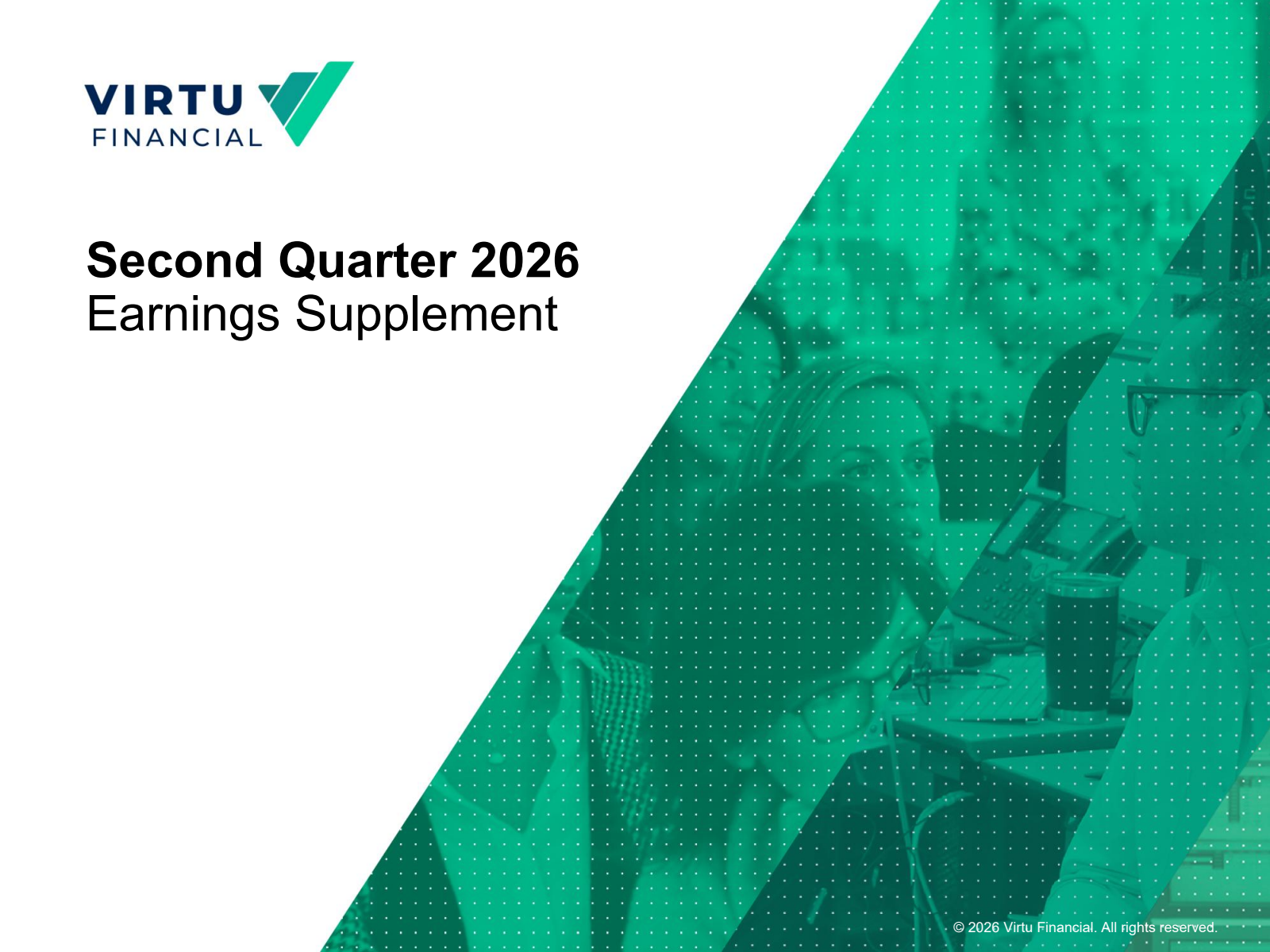 Virtu Financial's Q2 2026 Slide Deck
