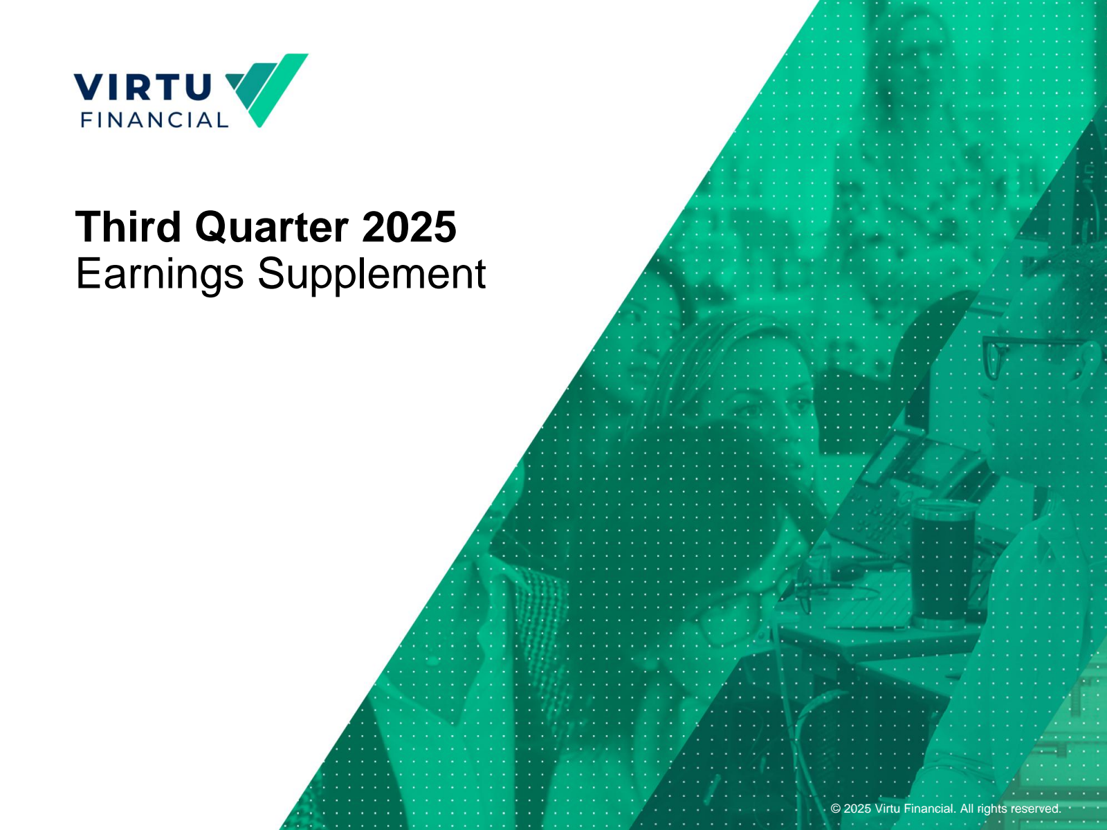 Virtu Financial's Q3 2025 Slide Deck
