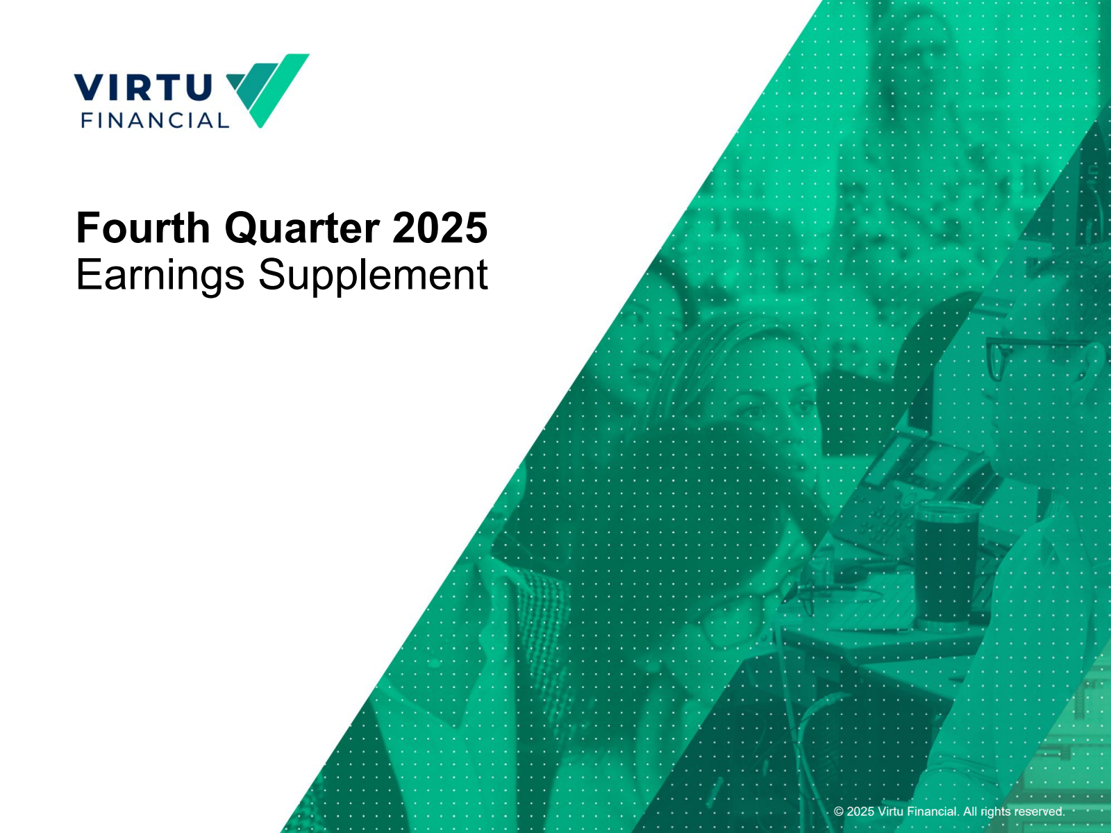 Virtu Financial's Q4 2025 Slide Deck
