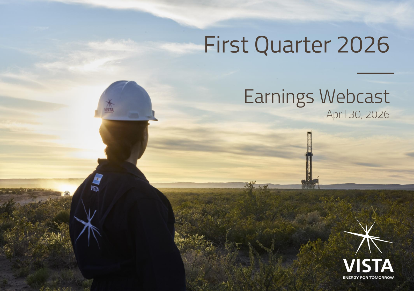 Vista Energy's Q1 2026 Slide Deck