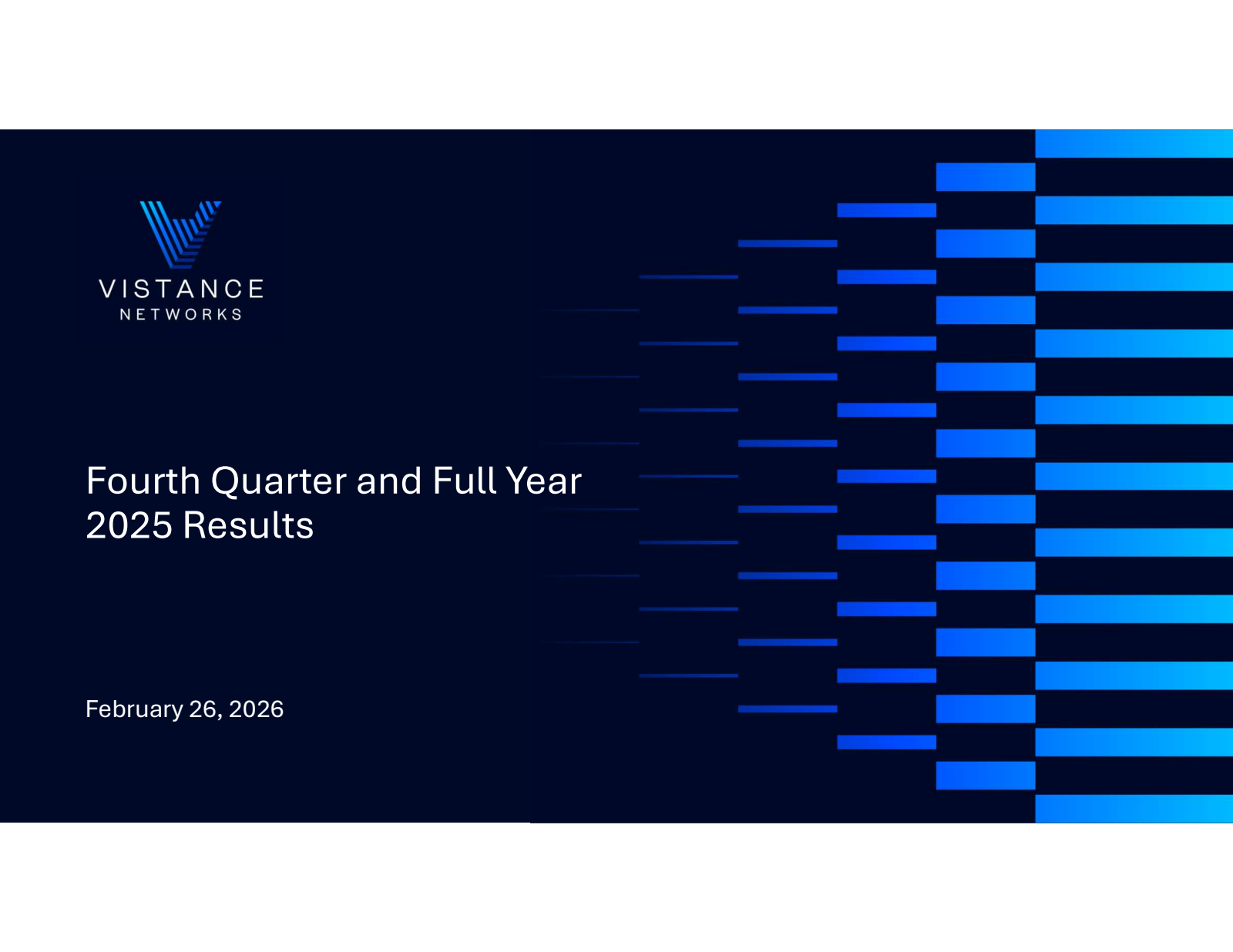 CommScope's Q4 2025 Slide Deck