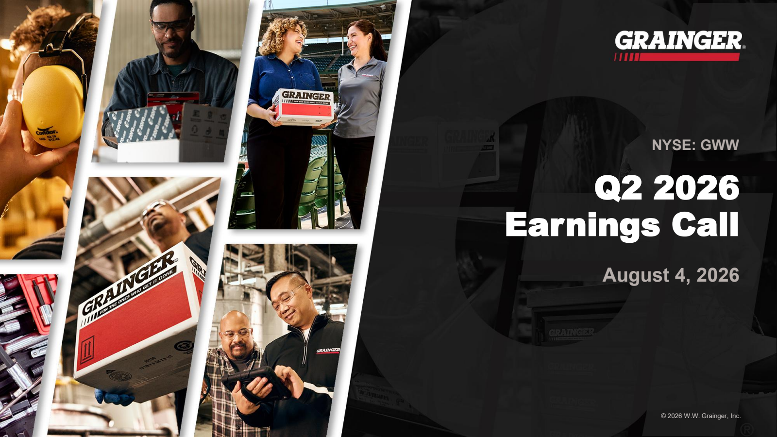 W.W. Grainger's Q2 2026 Slide Deck
