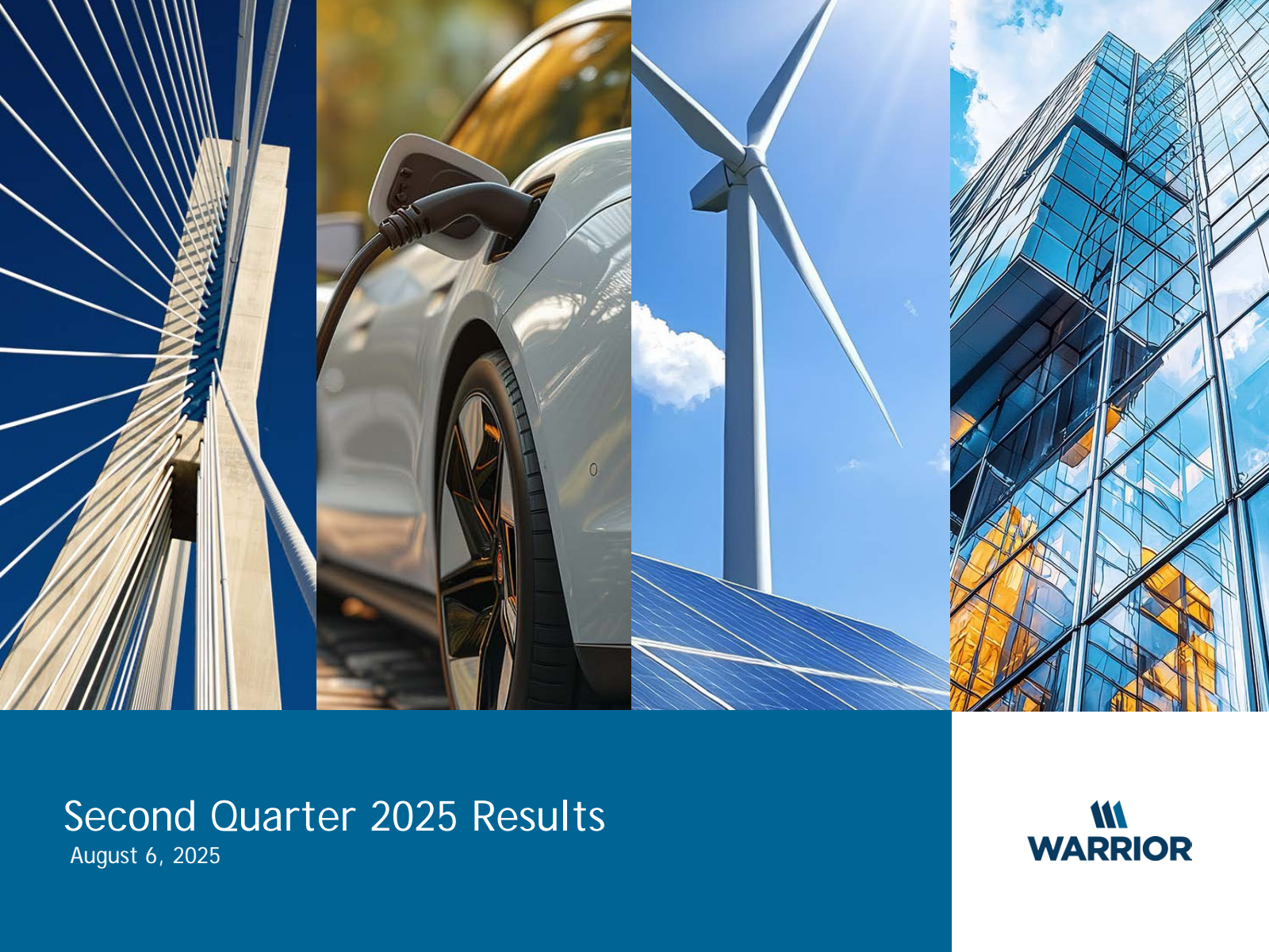 Warrior Met Coal's Q2 2025 Slide Deck