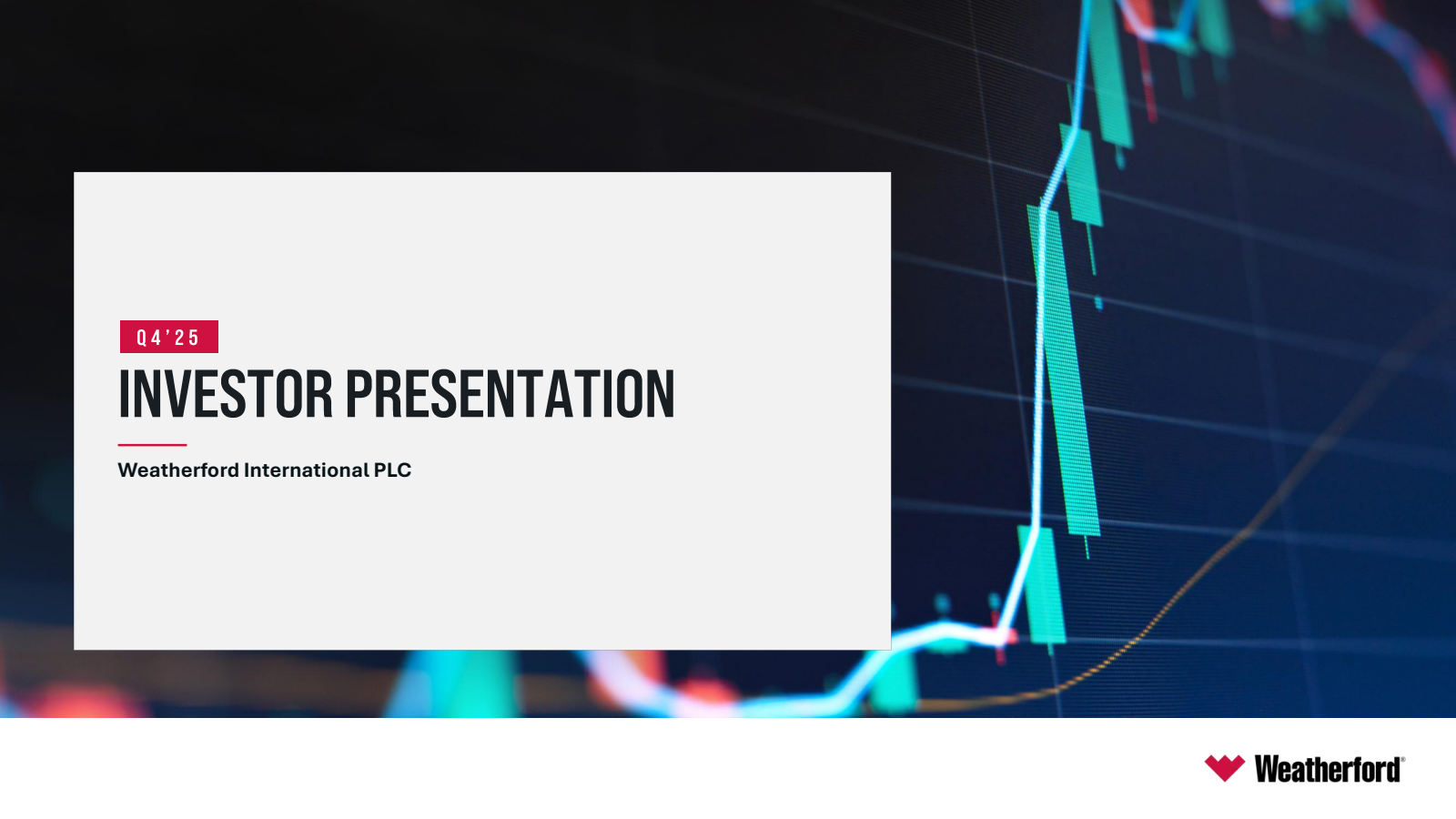 Weatherford International's Q4 2025 Slide Deck