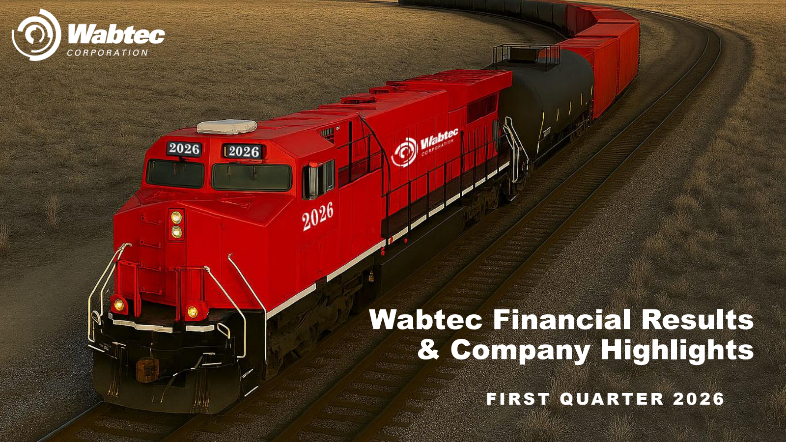 Wabtec's Q1 2026 Slide Deck