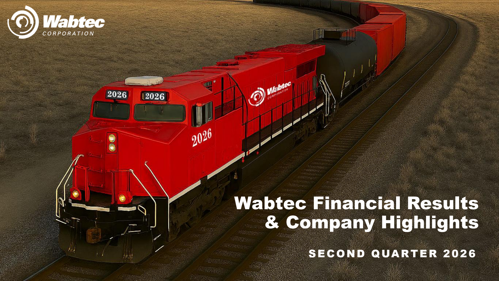Wabtec's Q2 2026 Slide Deck