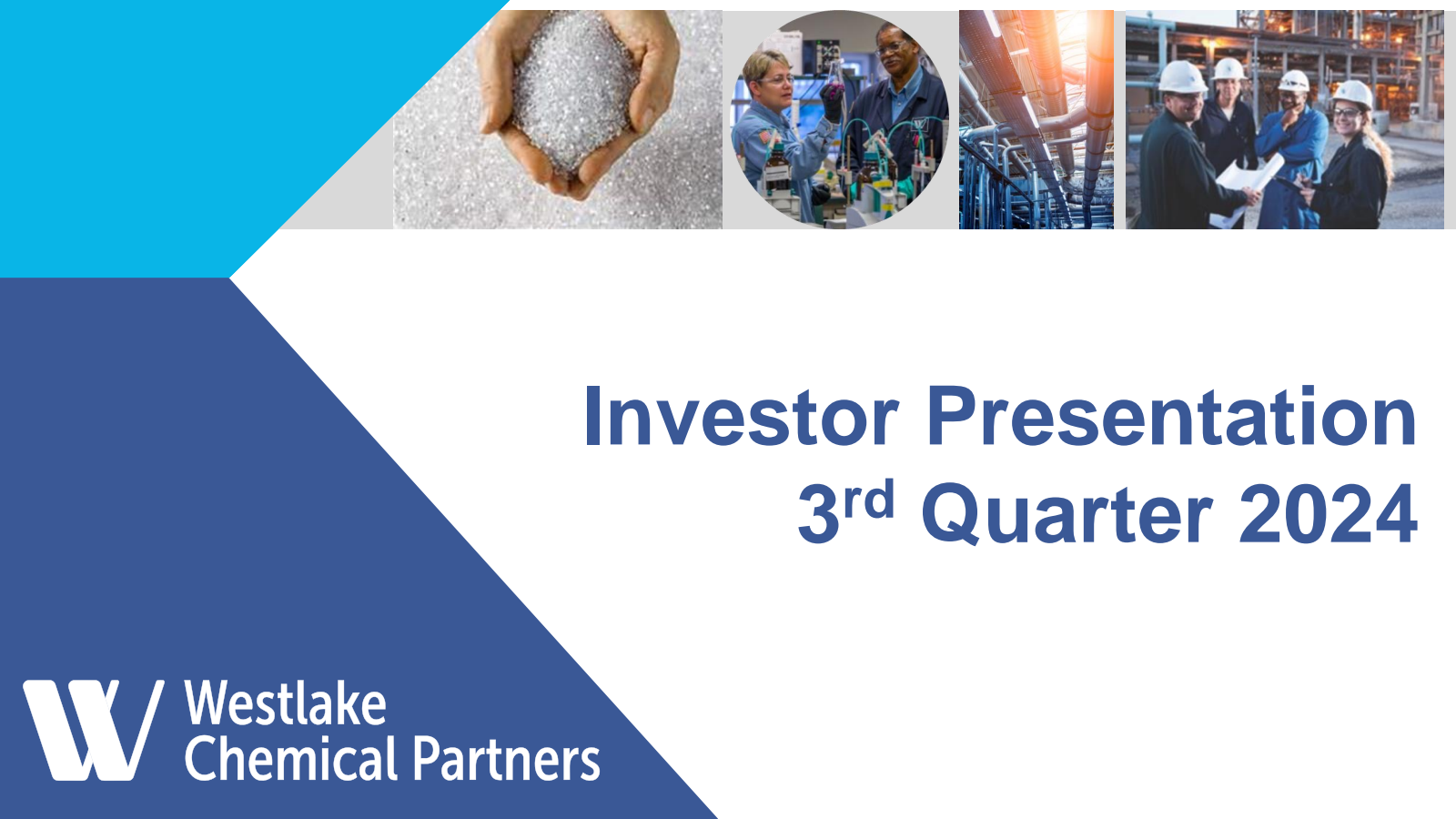 Westlake Chemical Partners' Q3 2024 Slide Deck