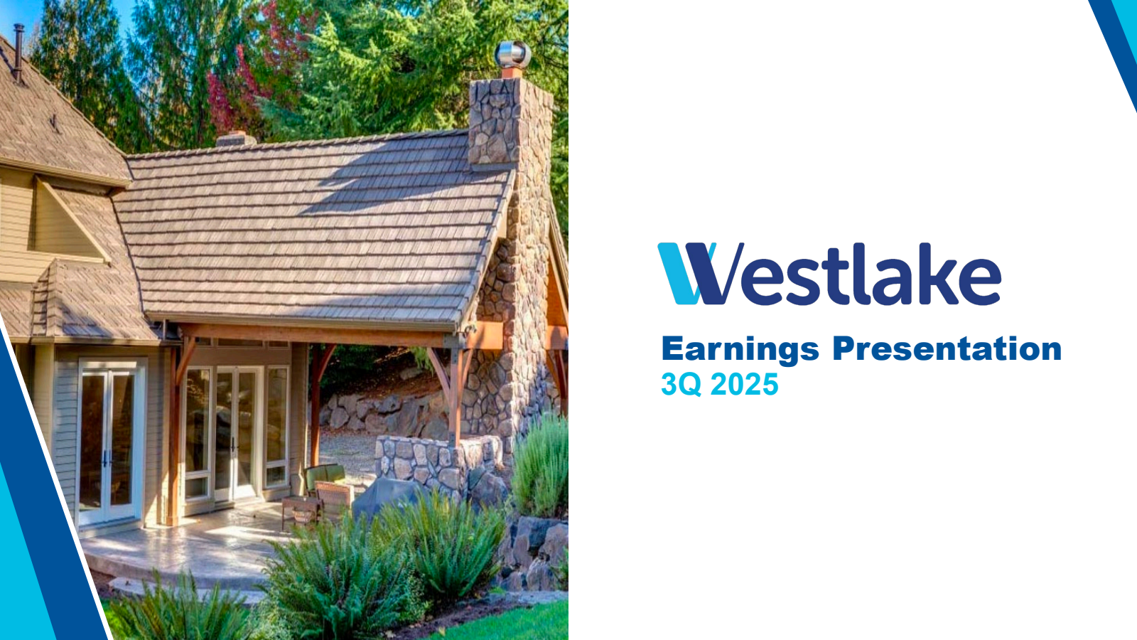 Westlake's Q3 2025 Slide Deck