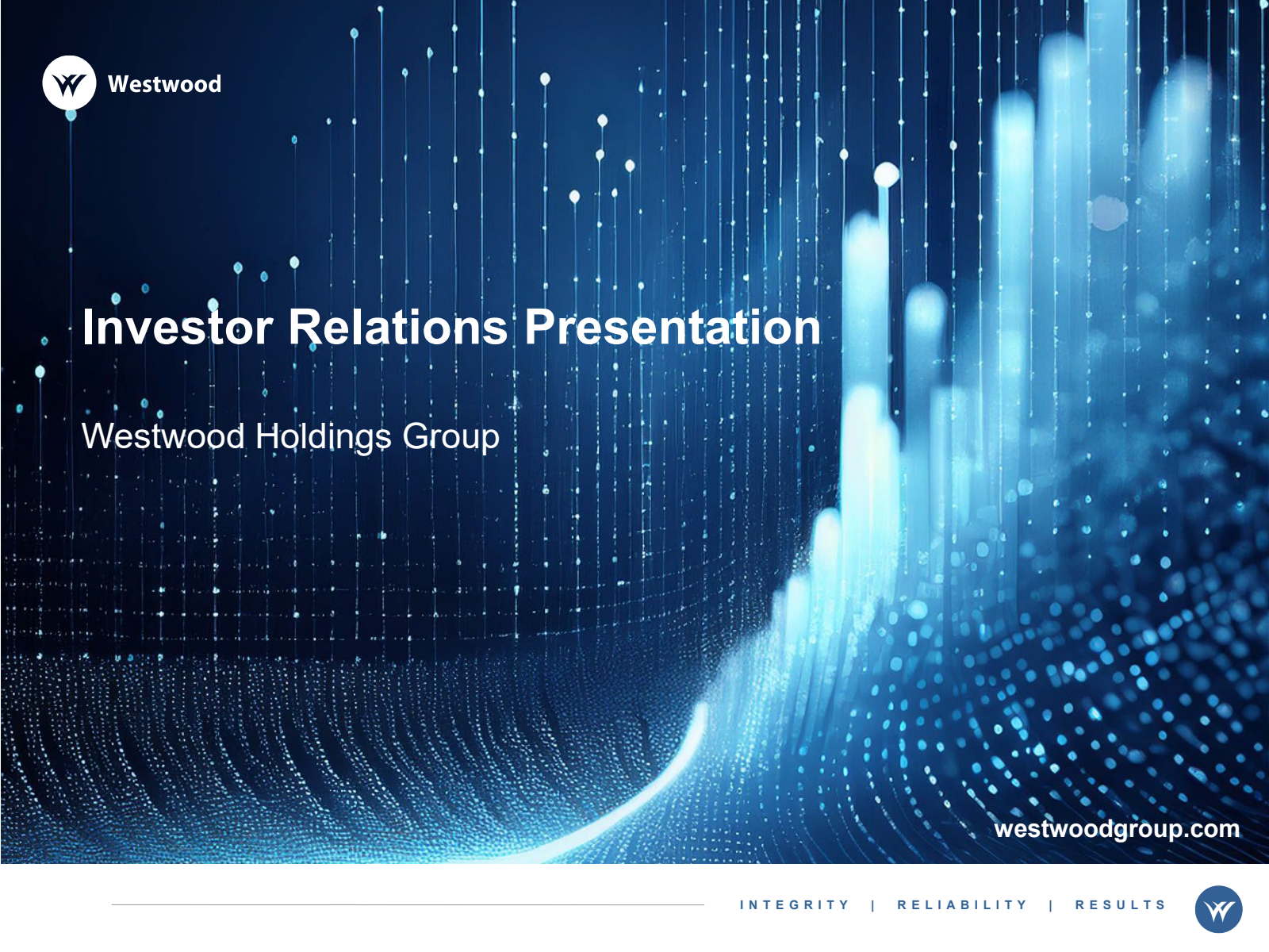 Westwood Holdings Group's Q2 2025 Slide Deck