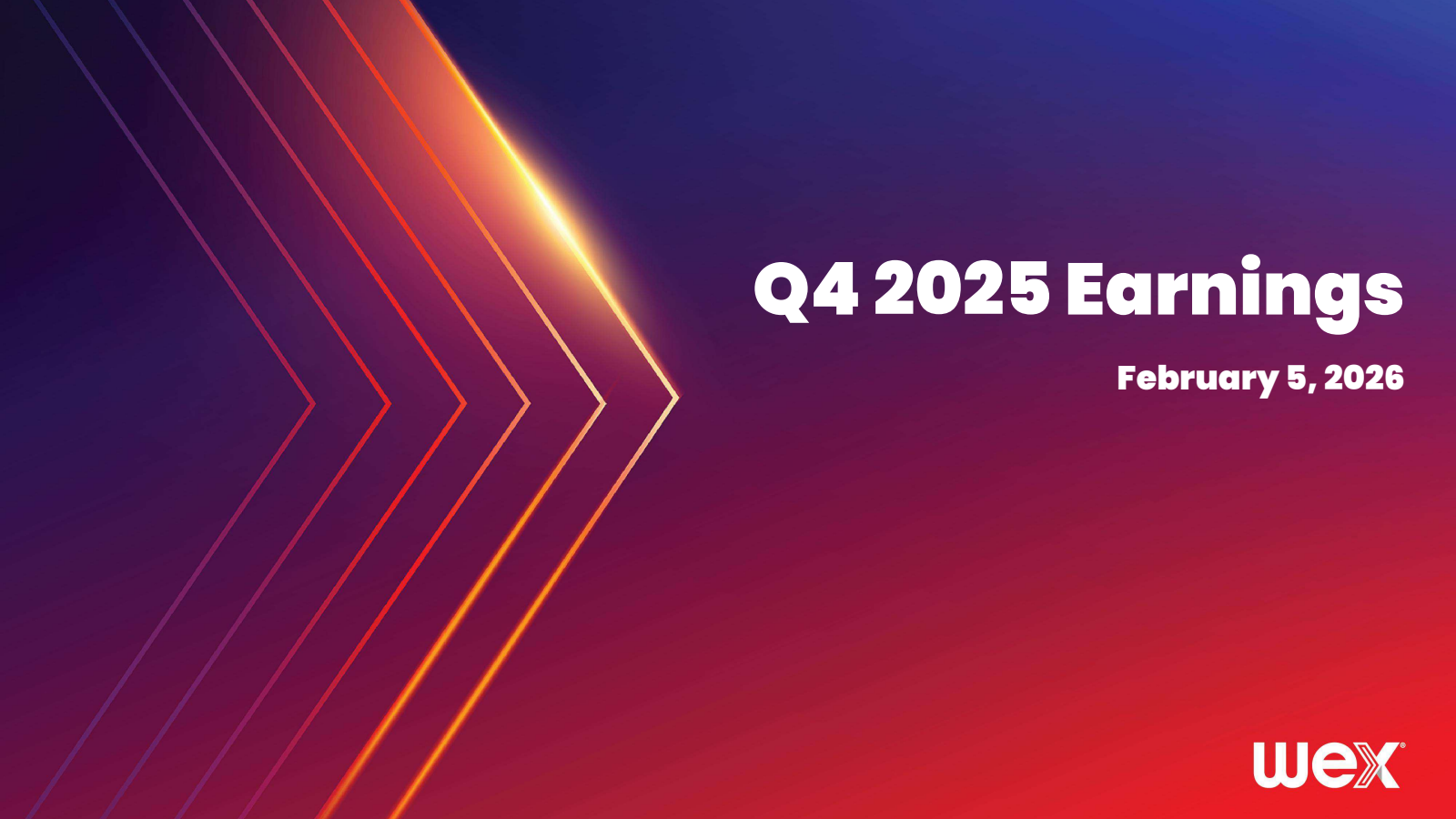 WEX's Q4 2025 Slide Deck