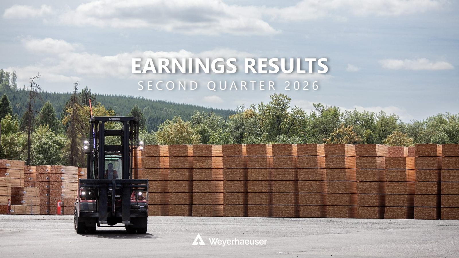 Weyerhaeuser's Q2 2026 Slide Deck