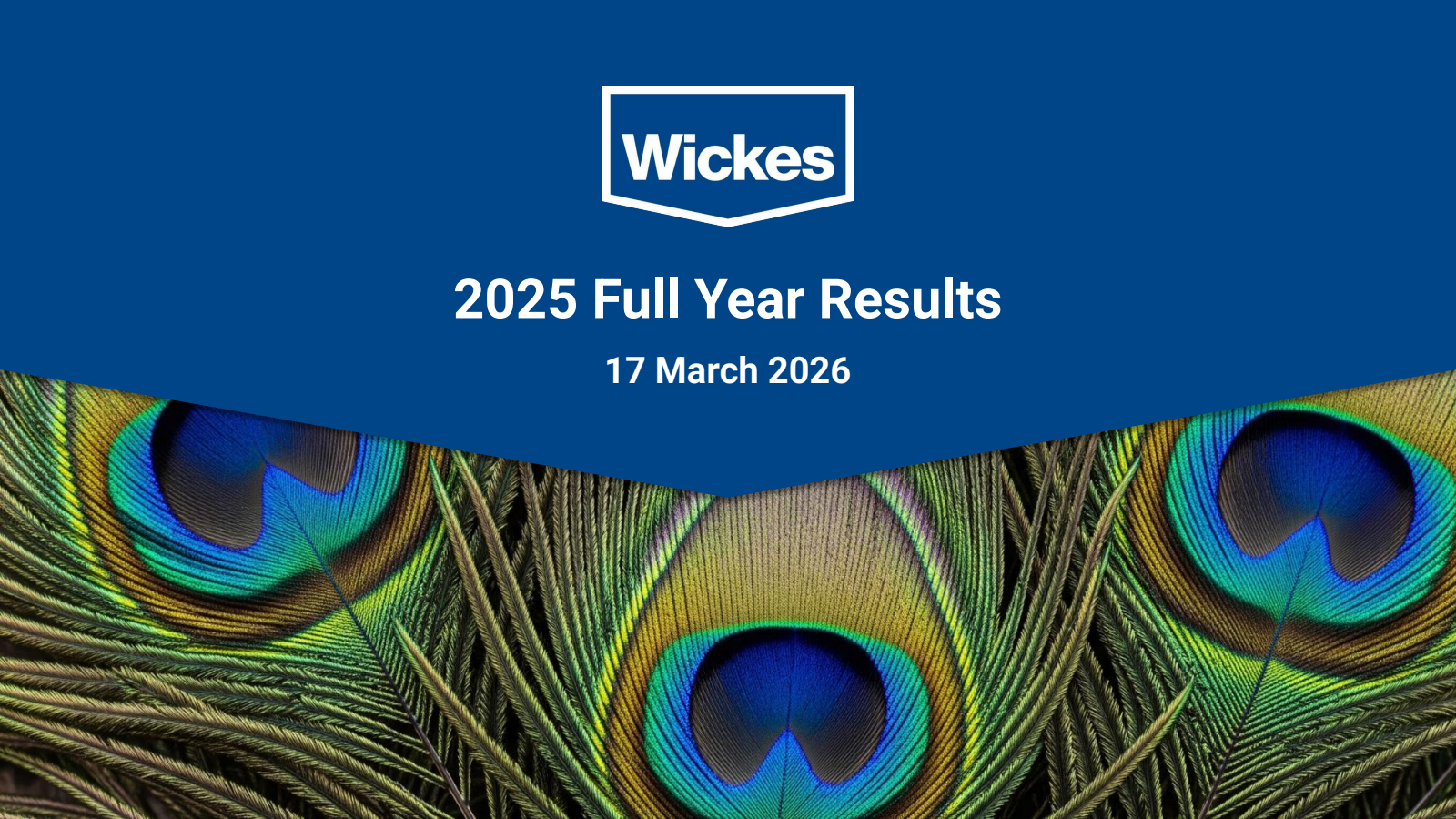 Wickes Group's H2 2025 Slide Deck