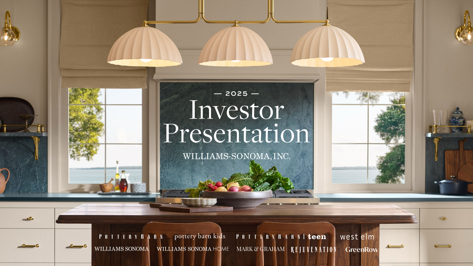 Williams-Sonoma's Q3 2025 Slide Deck