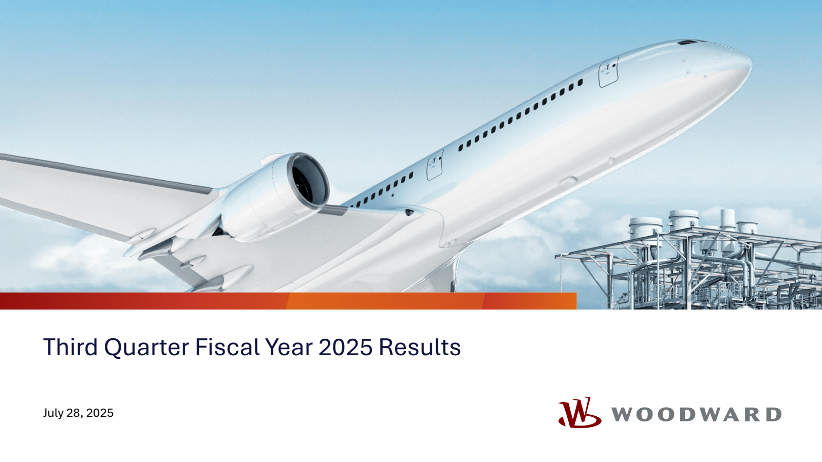 Woodward's Q3 2025 Slide Deck