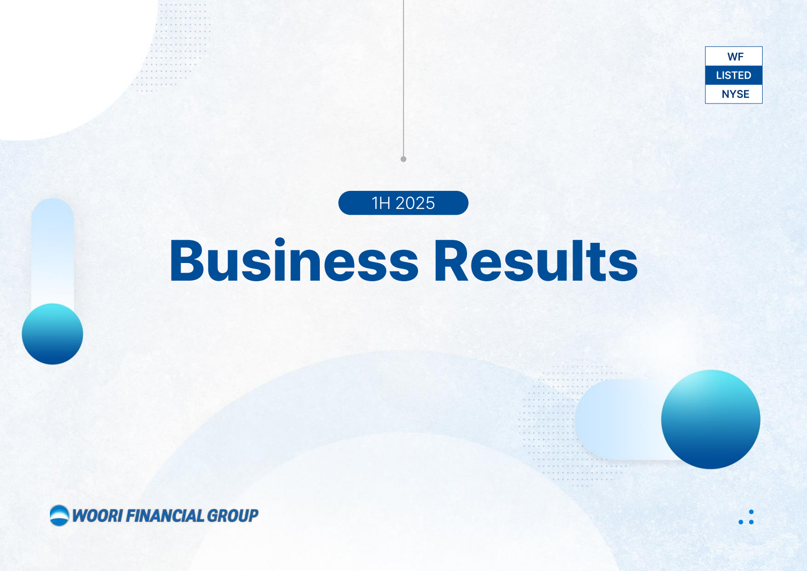 Woori Bank's Q2 2025 Slide Deck