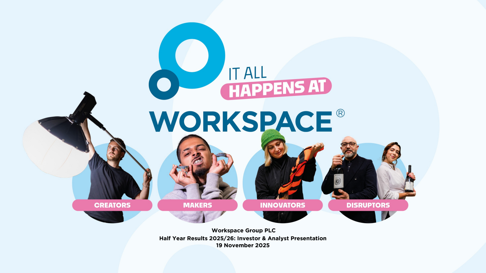 Workspace Group's H1 2026 Slide Deck
