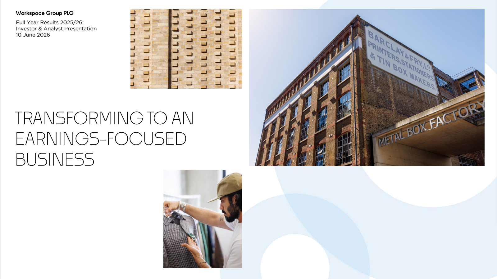 Workspace Group's H2 2026 Slide Deck