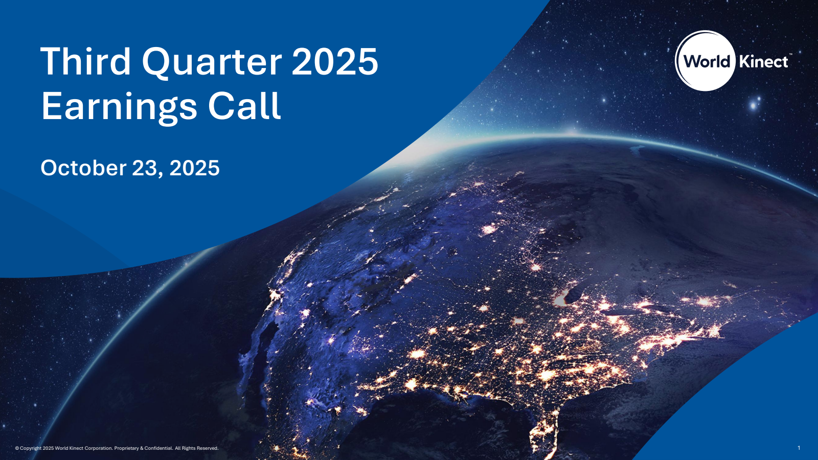 World Kinect's Q3 2025 Slide Deck