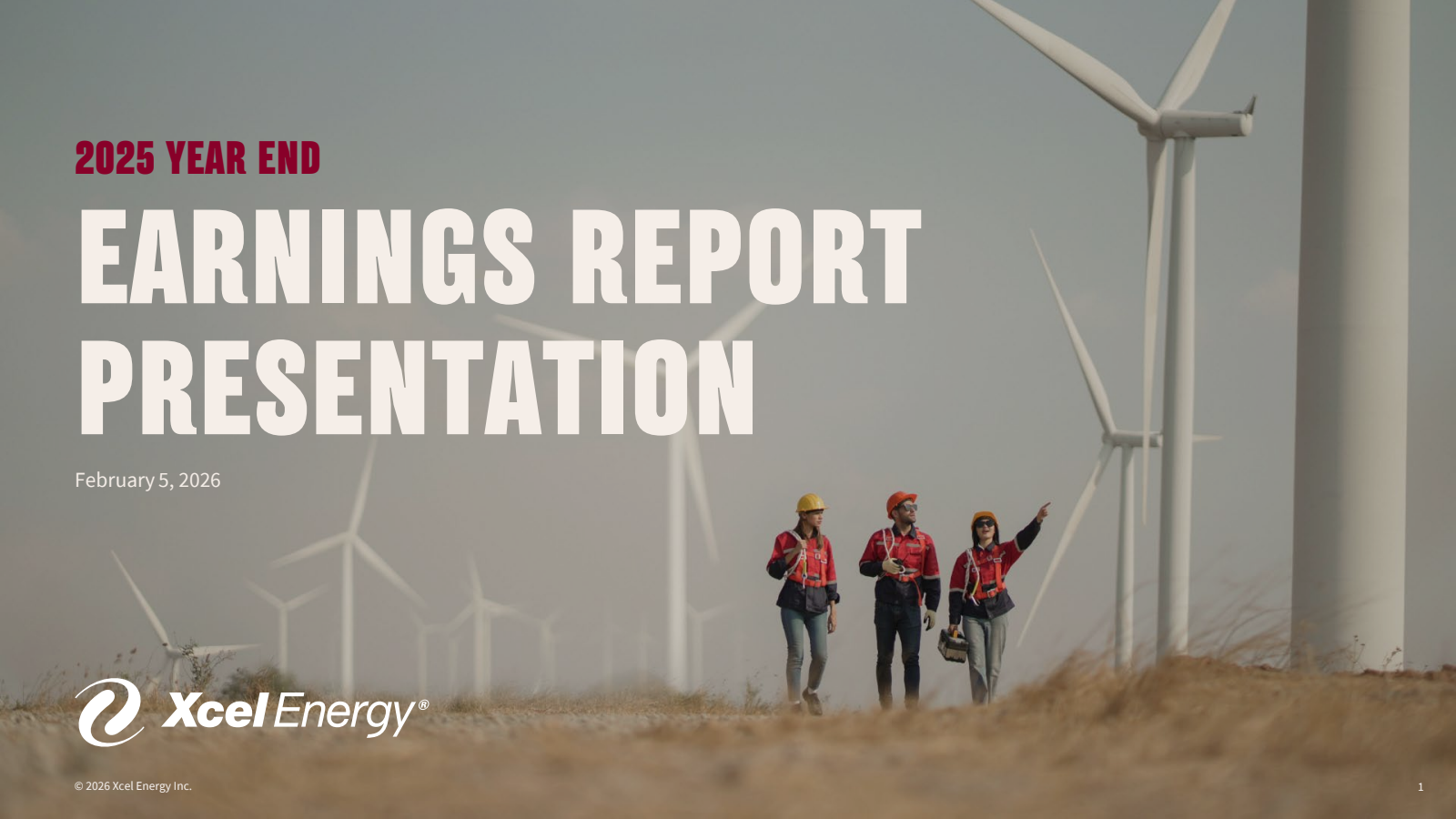 Xcel Energy's Q4 2025 Slide Deck