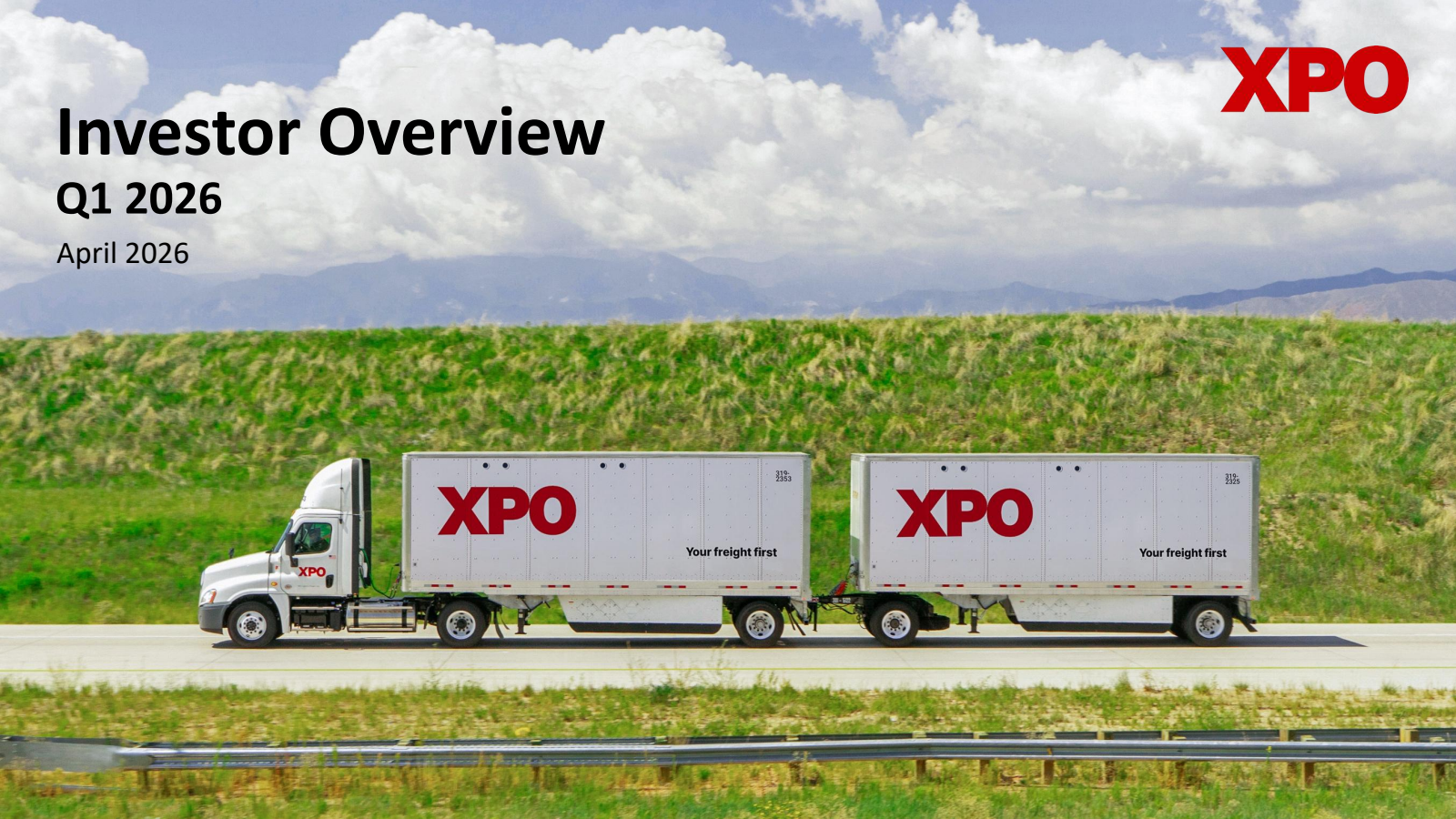 XPO Q1 2026 Earnings Report on 4/30/2026