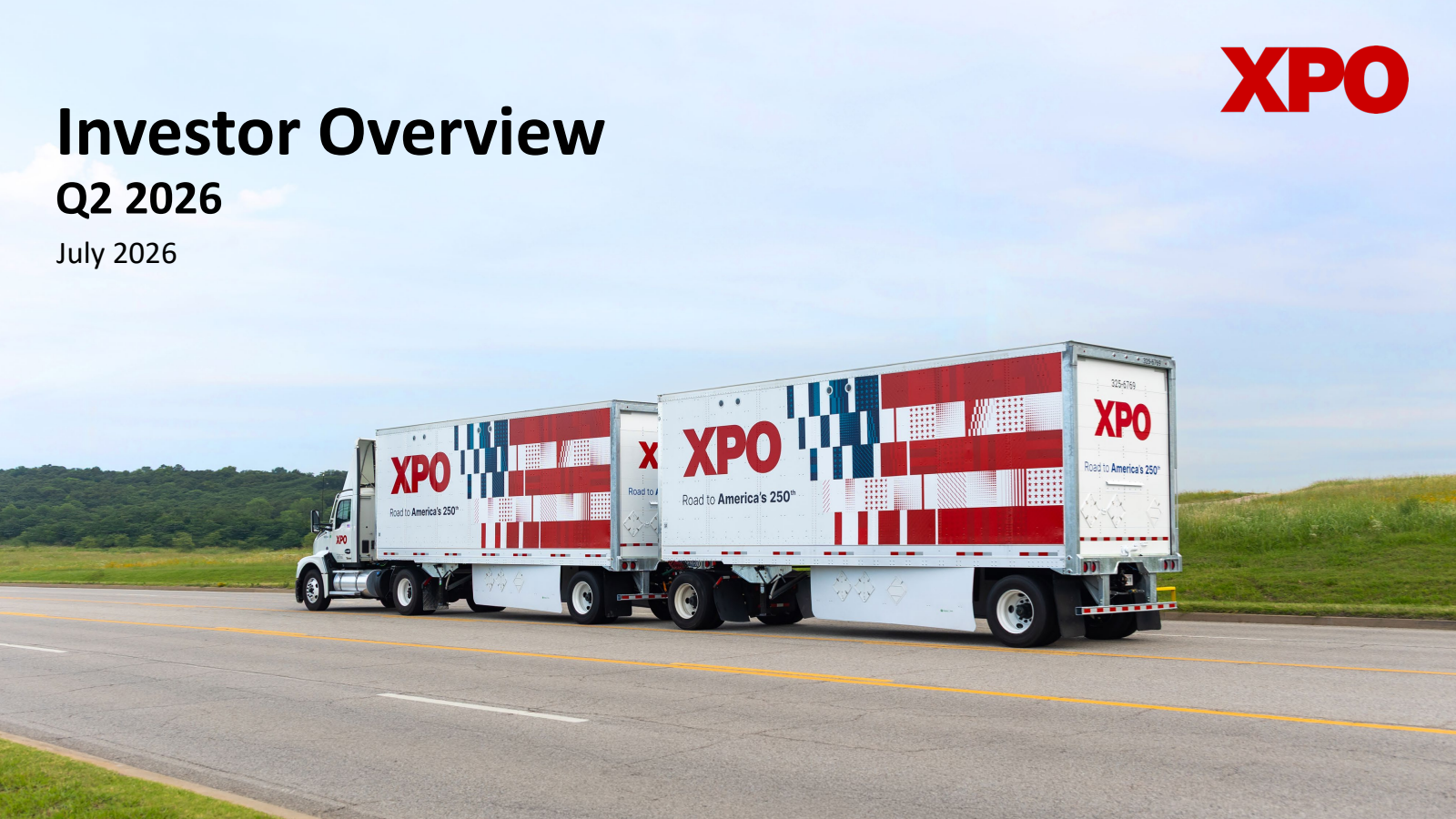 XPO's Q2 2026 Slide Deck