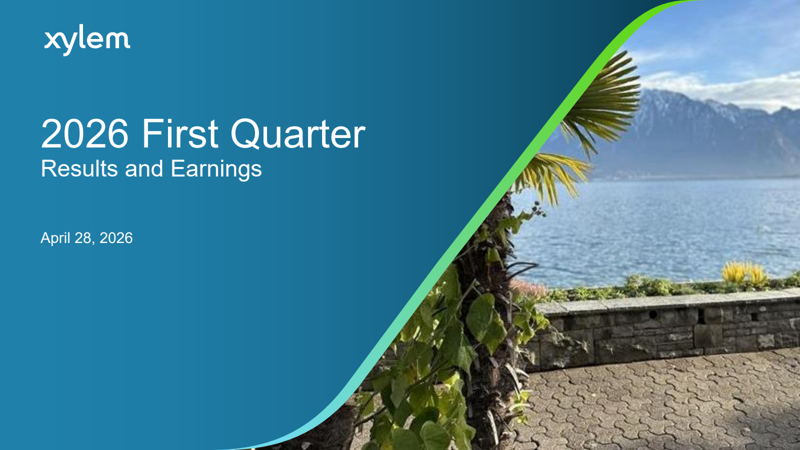 Xylem's Q1 2026 Slide Deck