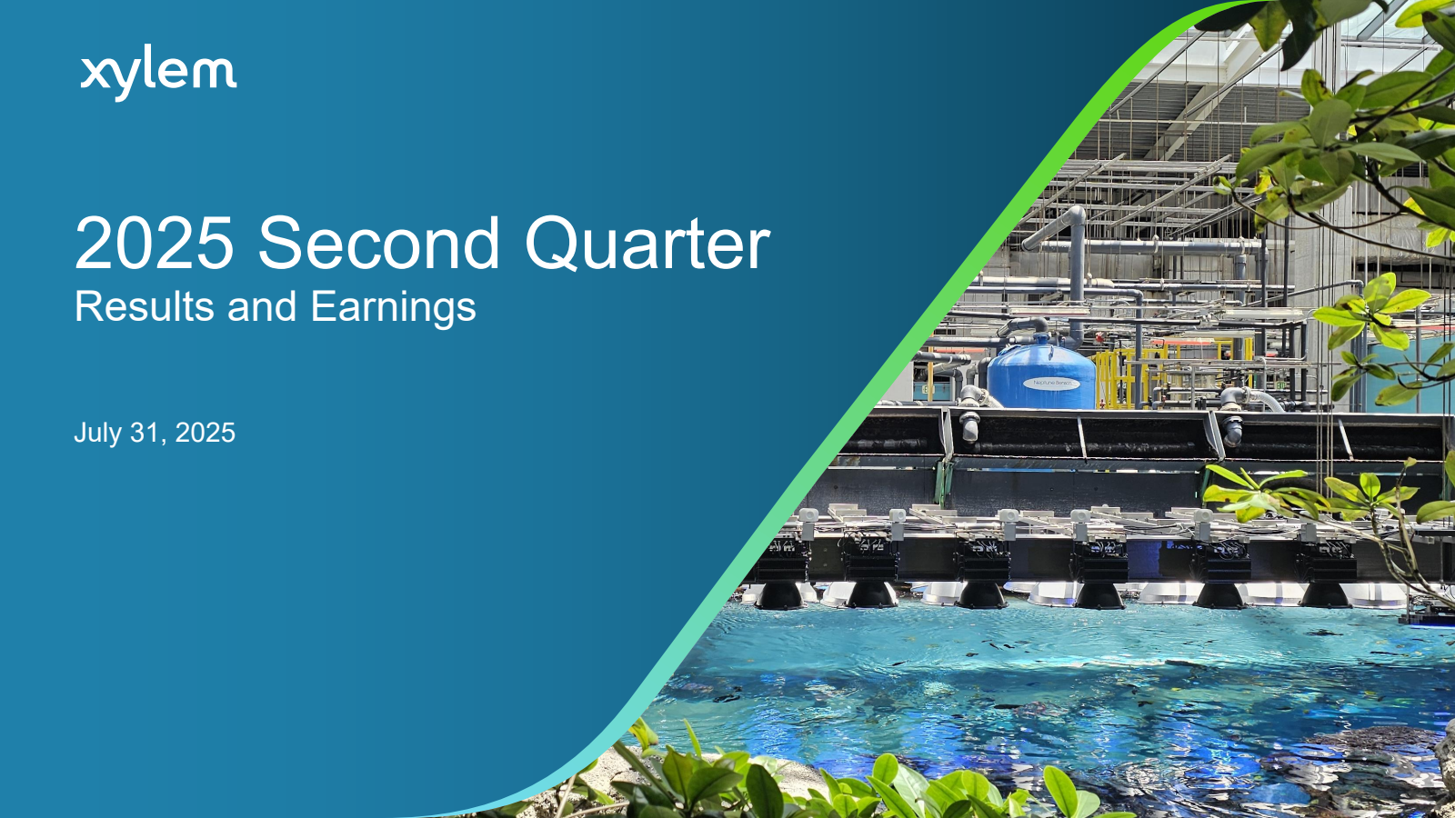 Xylem's Q2 2025 Slide Deck