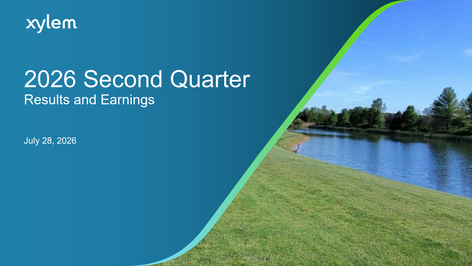 Xylem's Q2 2026 Slide Deck