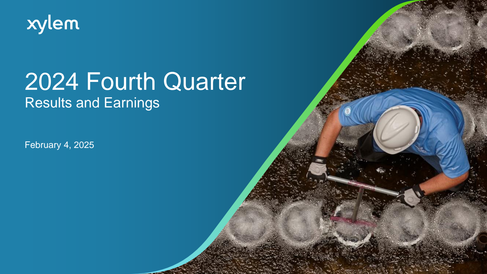 Xylem's Q4 2024 Slide Deck