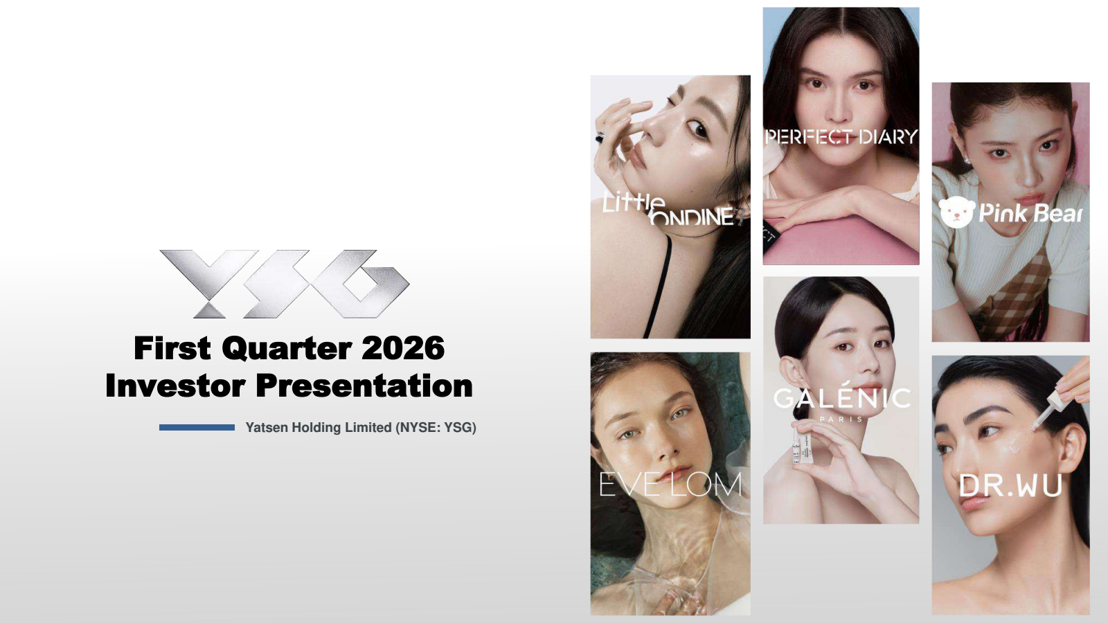 Yatsen's Q1 2026 Slide Deck